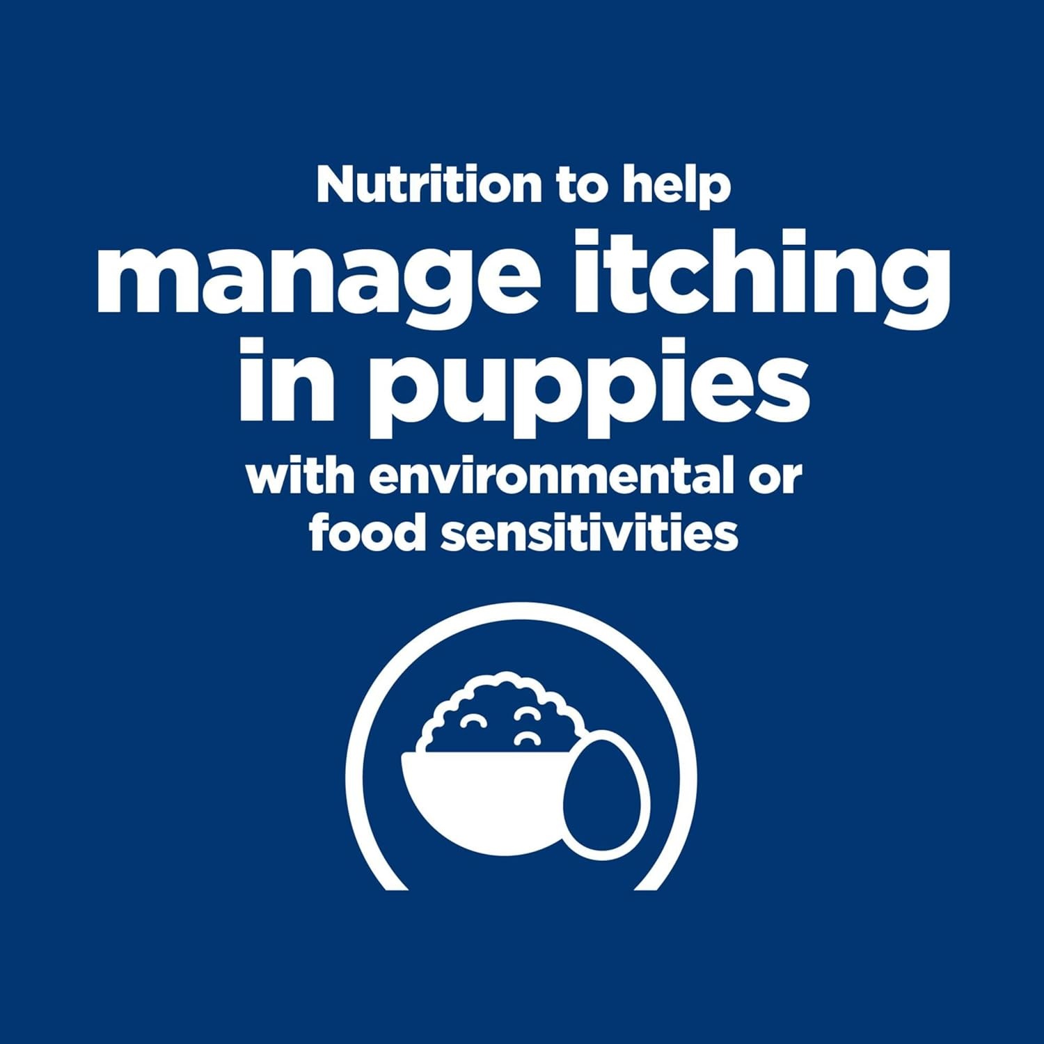 image:imageHills Prescription Diet Derm Complete Puppy EnvironmentalFood Sensitivities Dry Dog Food Rice amp Egg 143 lb Bag