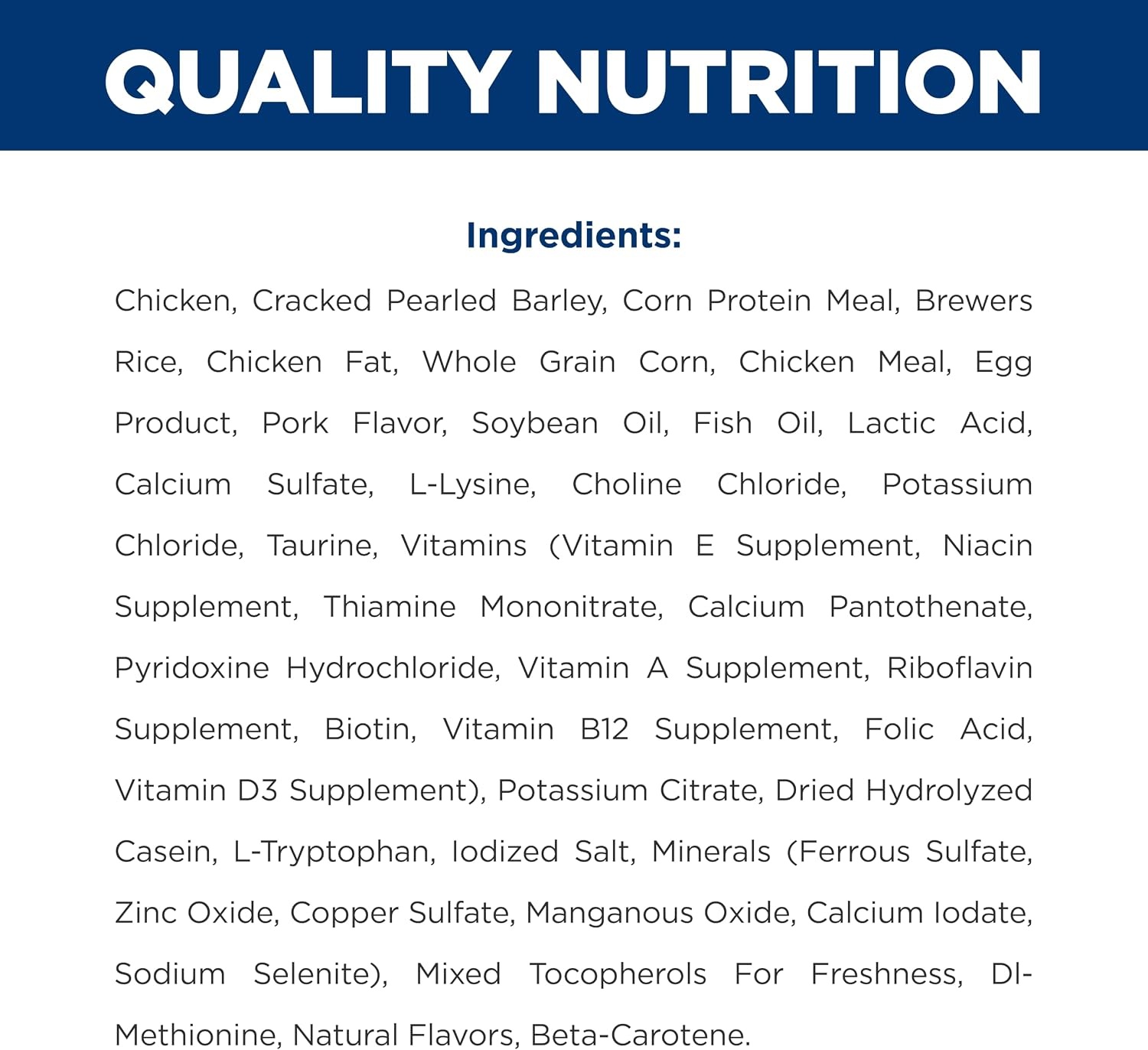 image:imageHills Prescription Diet cd Multicare Stress Urinary Care Dry Cat Food Ocean Fish 85 lb BagChicken