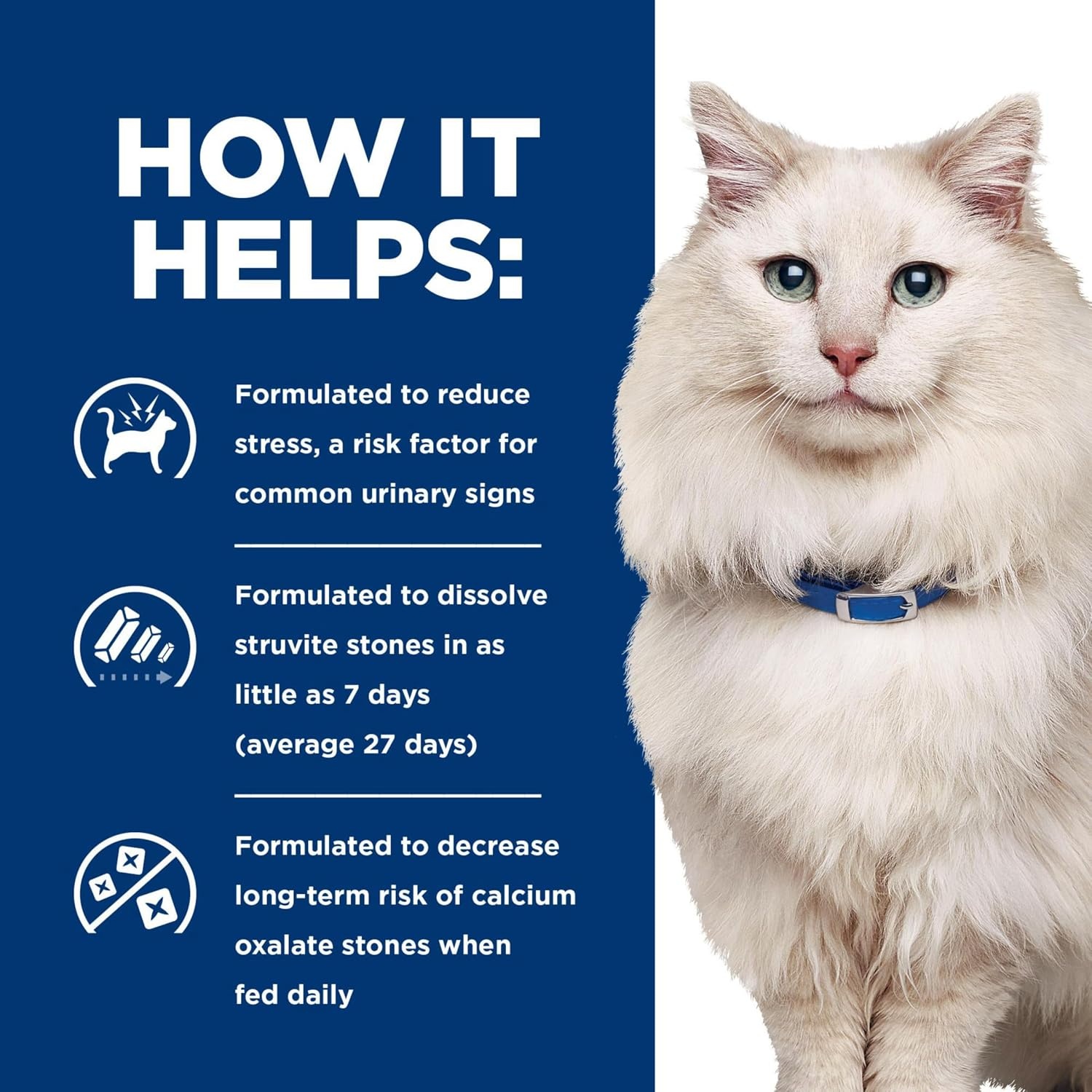 image:imageHills Prescription Diet cd Multicare Stress Urinary Care Wet Cat Food Chicken 55 oz Cans 24PackTuna