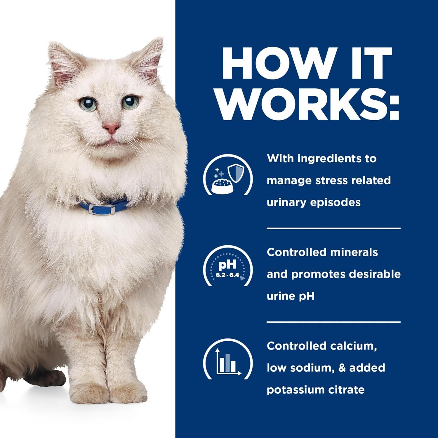 image:imageHills Prescription Diet cd Multicare Stress Urinary Care Wet Cat Food Chicken amp Vegetable Stew 29 oz Cans 24Pack