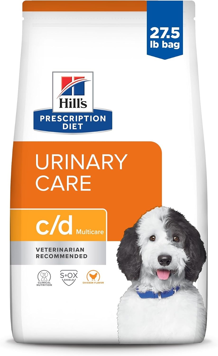 image:imageHills Prescription Diet cd Multicare Urinary Care Dry Dog Food Chicken 176 lb BagChicken