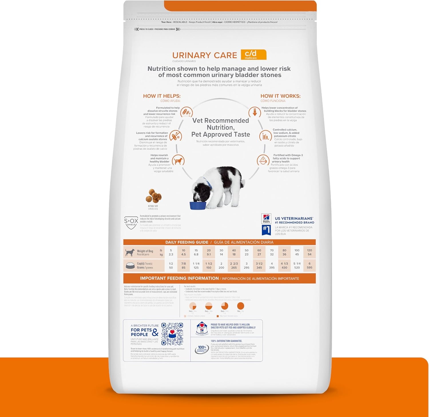 image:imageHills Prescription Diet cd Multicare Urinary Care Dry Dog Food Chicken 176 lb BagChicken
