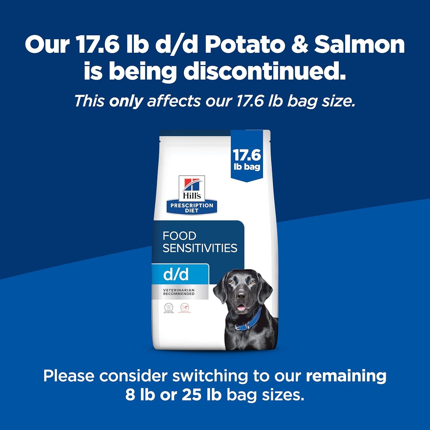 image:imageHills Prescription Diet dd Food Sensitivities Dry Dog Food Potato amp Venison 8 lb BagPotato Salmon
