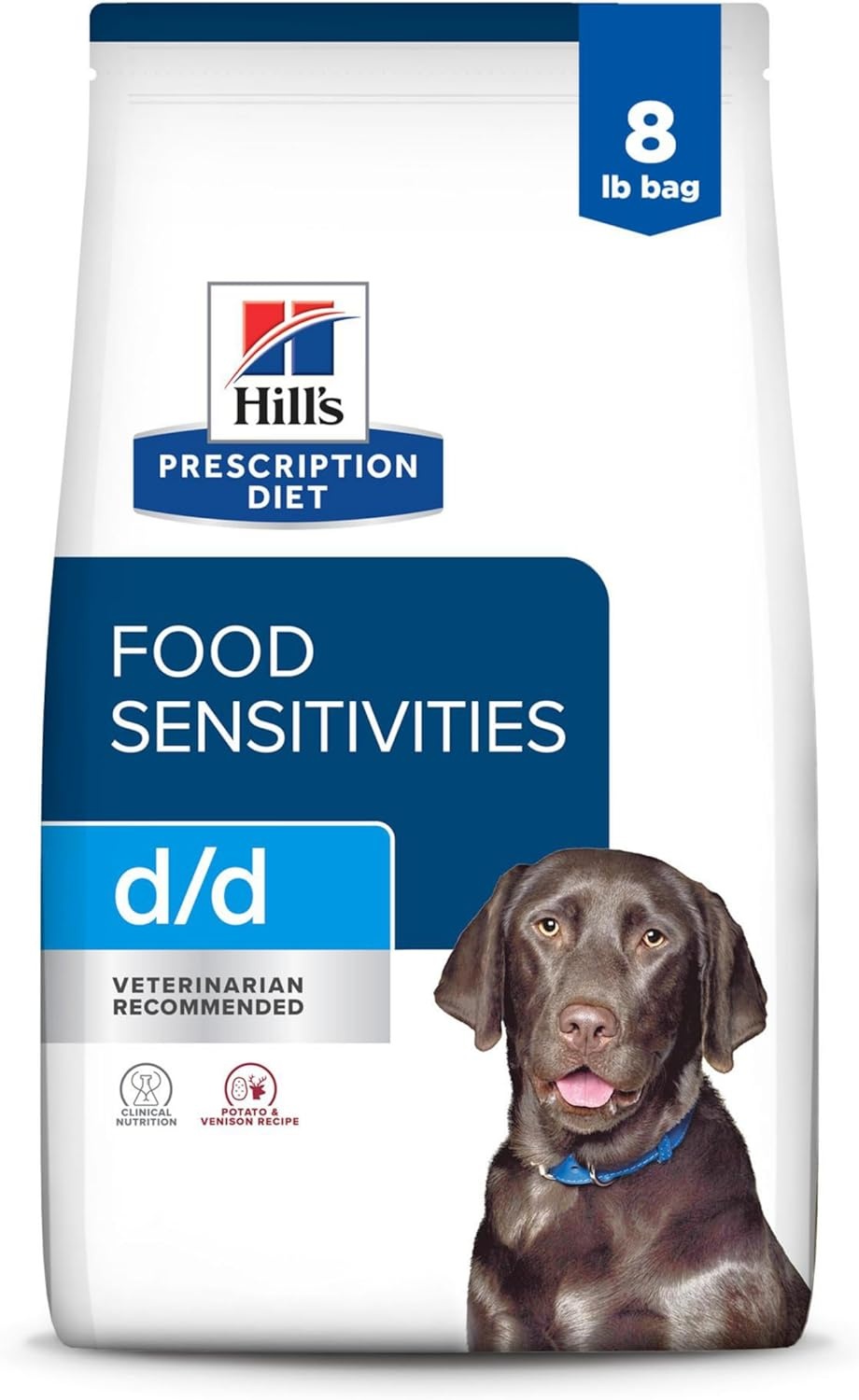 image:imageHills Prescription Diet dd Food Sensitivities Dry Dog Food Potato amp Venison 8 lb BagPotato Venison