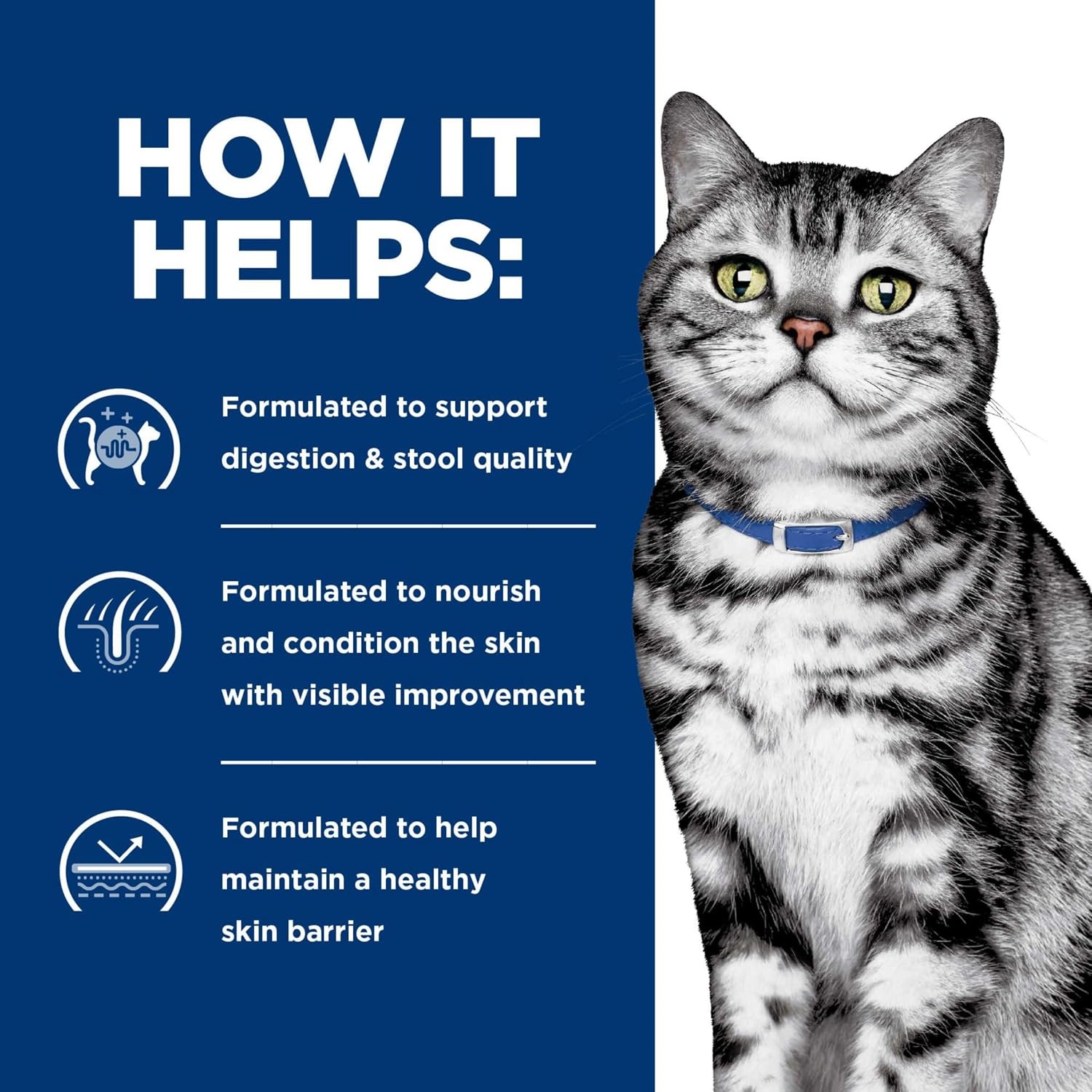 image:imageHills Prescription Diet dd Food Sensitivities Venison amp Green Pea Formula Dry Cat Food Veterinary Diet 85 lb BagVenison Green Pea