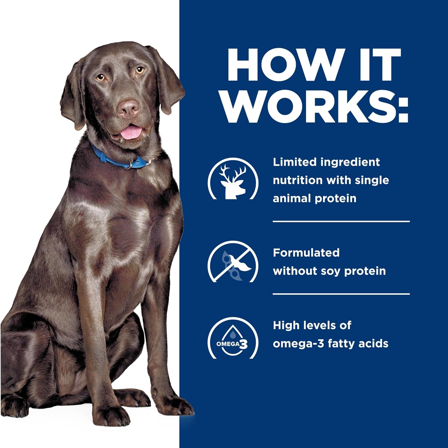 image:imageHills Prescription Diet dd Food Sensitivities Wet Dog Food Duck 13 oz Cans 12PackPotato Venison