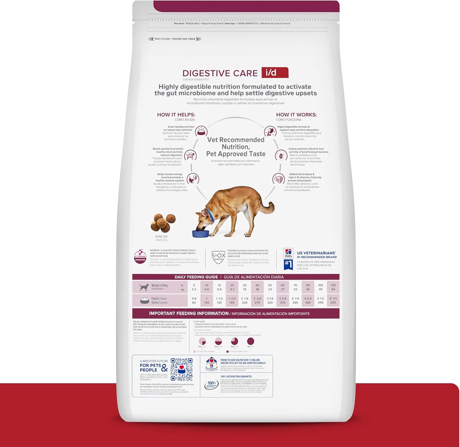image:imageHills Prescription Diet id Digestive Care Chicken Flavor Dry Dog Food Veterinary Diet 275 lb BagChicken Regular Bites