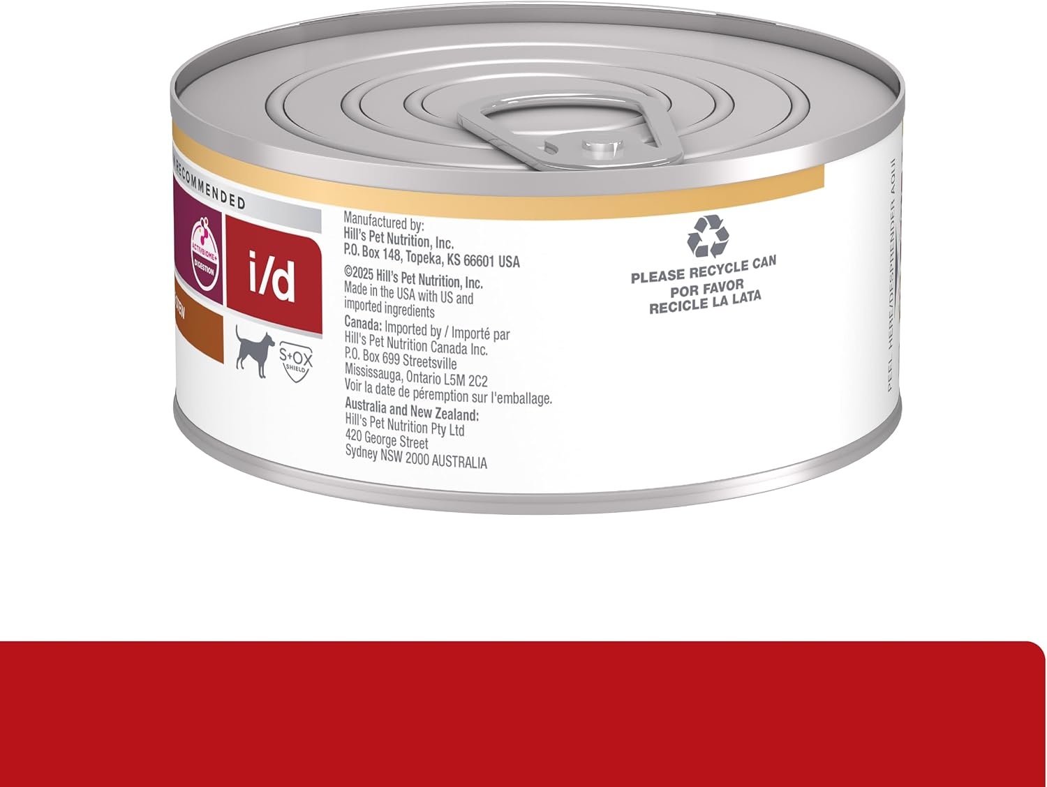 image:imageHills Prescription Diet id Digestive Care Wet Dog Food Chicken amp Vegetable Stew 125 oz Cans 12PackChicken Vegetable Stew