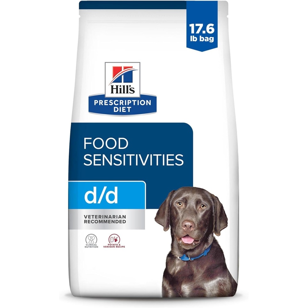 image:imageHills Prescription Diet dd Food Sensitivities Dry Dog Food Potato amp Venison 8 lb BagPotato Venison