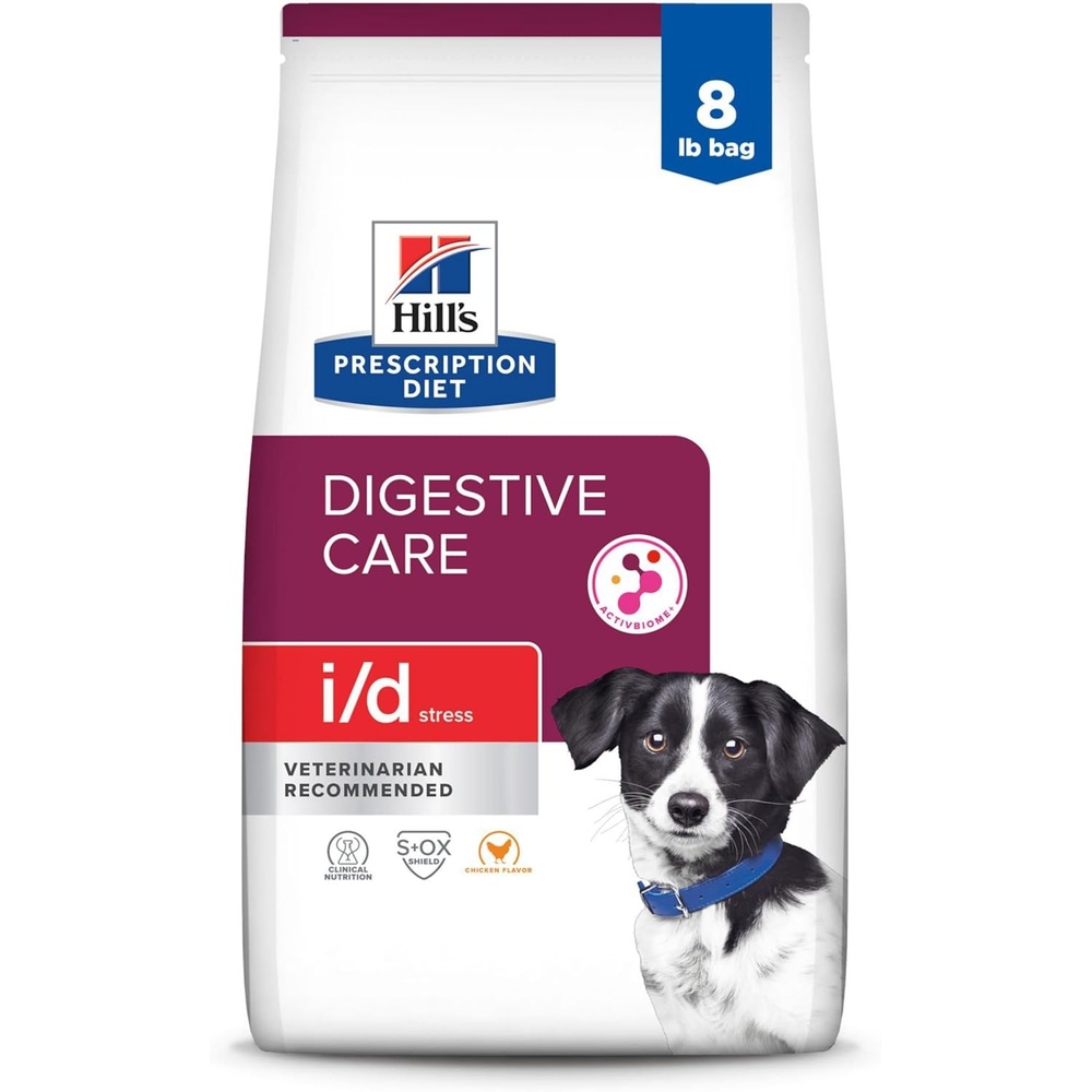 image:imageHills Prescription Diet id Stress Digestive Care Dry Dog Food Chicken 8 lb BagChicken