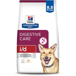 Hill’s Prescription Diet i/d Digestive Care Chicken Flavor Dry Dog Food, Veterinary Diet, 27.5 lb. Bag(Chicken | Regular Bites)