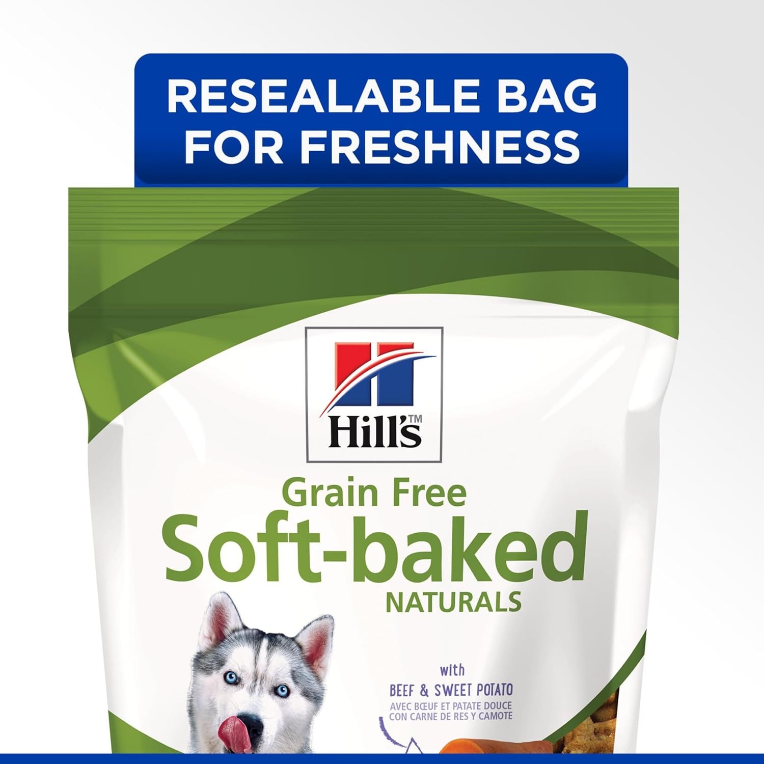 image:imageHills Grain Free SoftBaked Naturals Dog Treats Beef amp Sweet Potato 8 oz BagBeef Sweet Potato