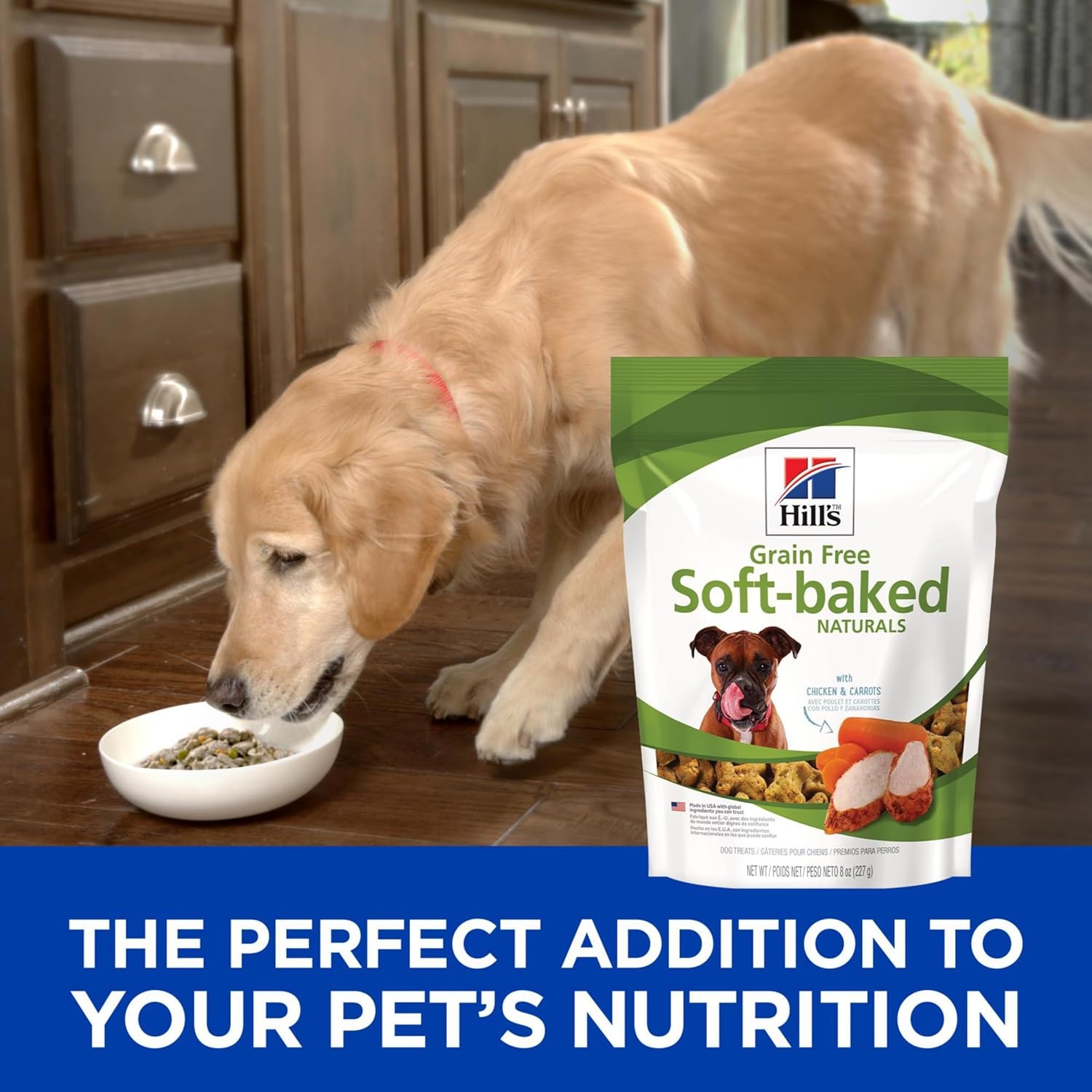 image:imageHills Grain Free SoftBaked Naturals Dog Treats Beef amp Sweet Potato 8 oz BagChicken Carrots