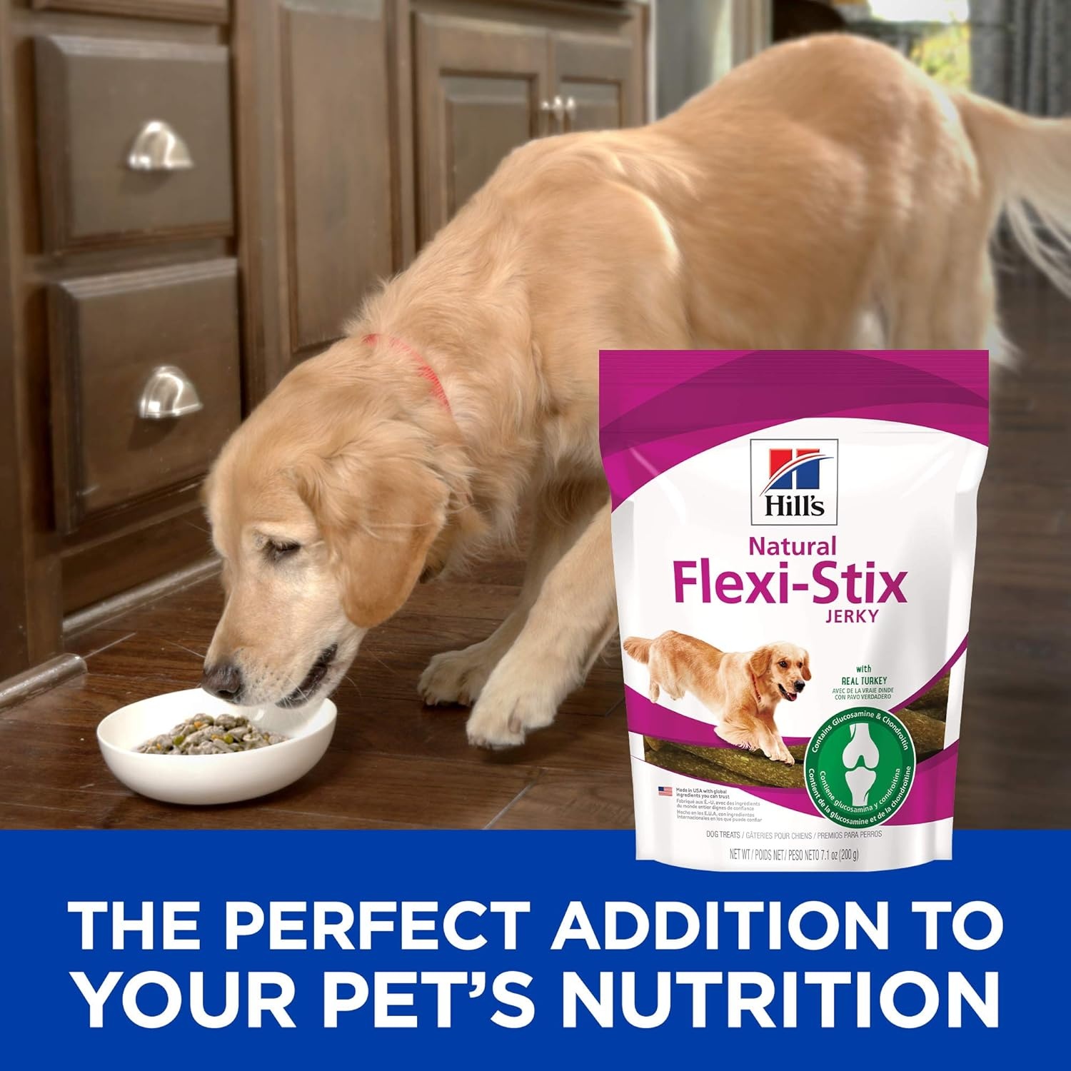 image:imageHills Natural FlexiStix Dog Treats Beef Jerky 71 oz BagTurkey