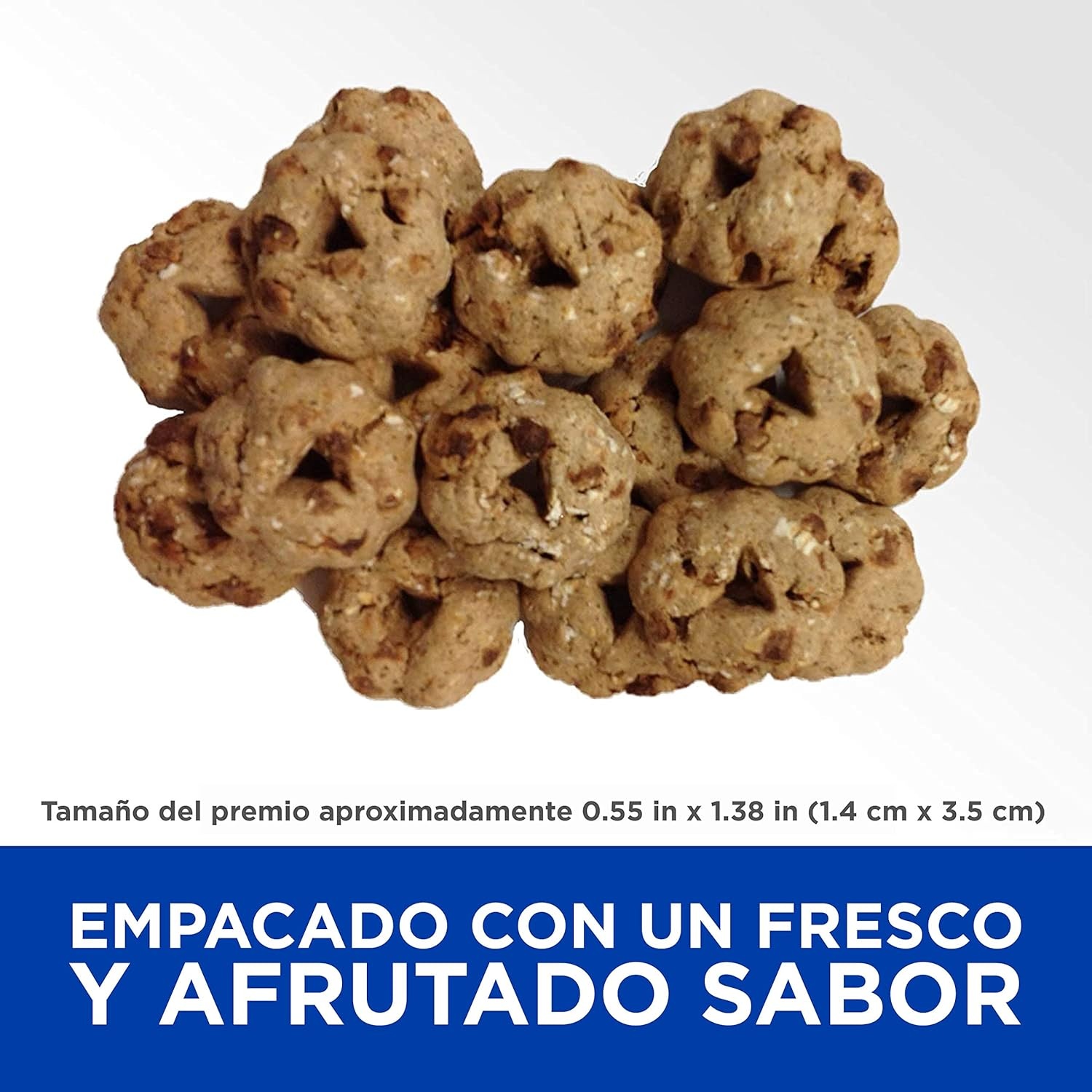 image:imageHills Natural Fruity Snacks Crunchy Dog Treats Cranberries amp Oatmeal 8 oz BagApples Oatmeal