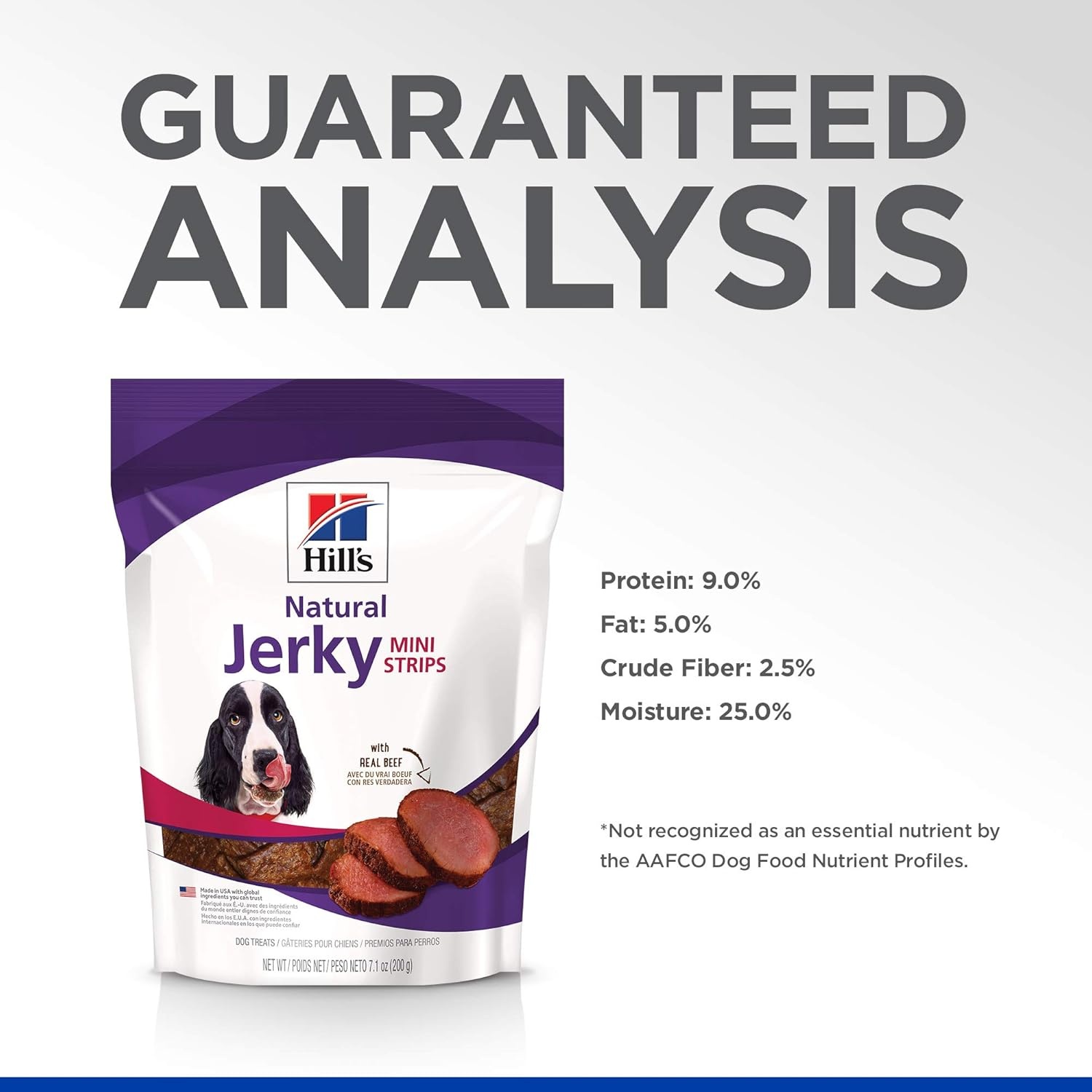 image:imageHills Natural Jerky MiniStrips Dog Treats Chicken 71 oz BagBeef