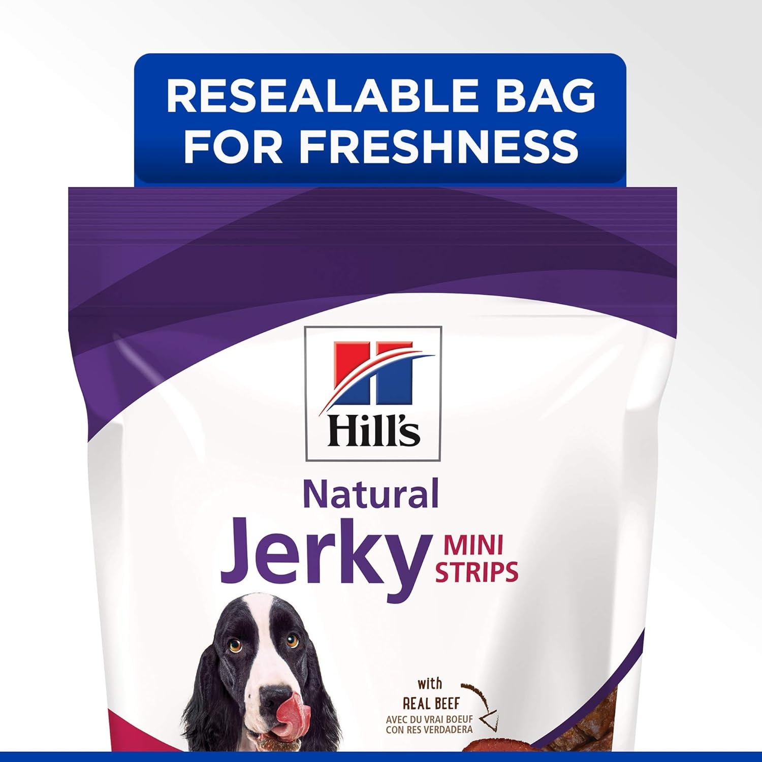 image:imageHills Natural Jerky MiniStrips Dog Treats Chicken 71 oz BagBeef