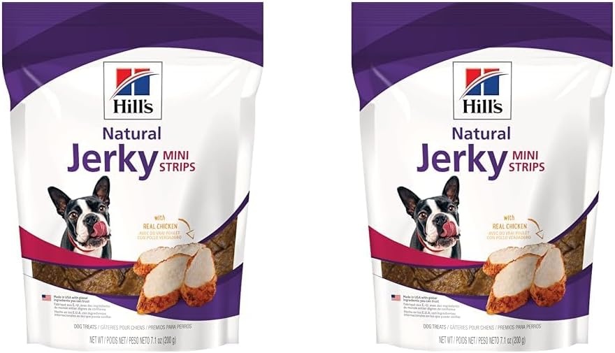 image:imageHills Natural Jerky MiniStrips Dog Treats Chicken 71 oz BagChicken