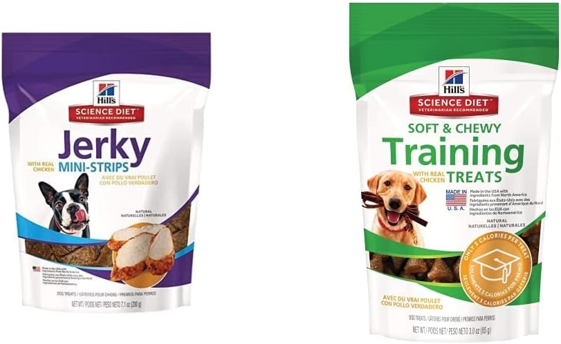 image:imageHills Natural Jerky MiniStrips Dog Treats Chicken 71 oz BagChicken