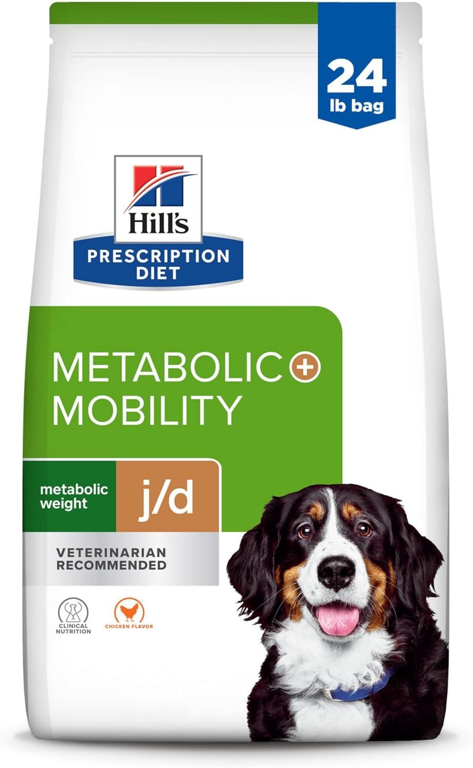 image:imageHills Prescription Diet Metabolic Mobility Weight Joint Care Dry Dog Food Chicken 24 lb BagChicken