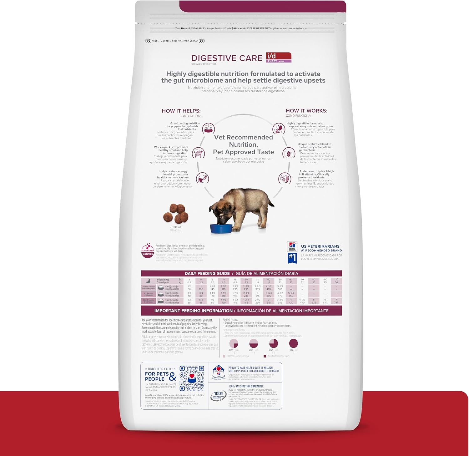 image:imageHills Prescription Diet id Digestive Care Puppy Dry Dog Food Chicken 85 lb Bag