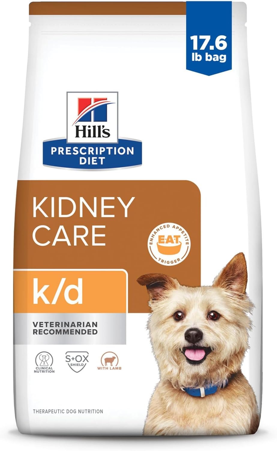 image:imageHills Prescription Diet kd Kidney Care Dry Dog Food Chicken 275 lb BagLamb
