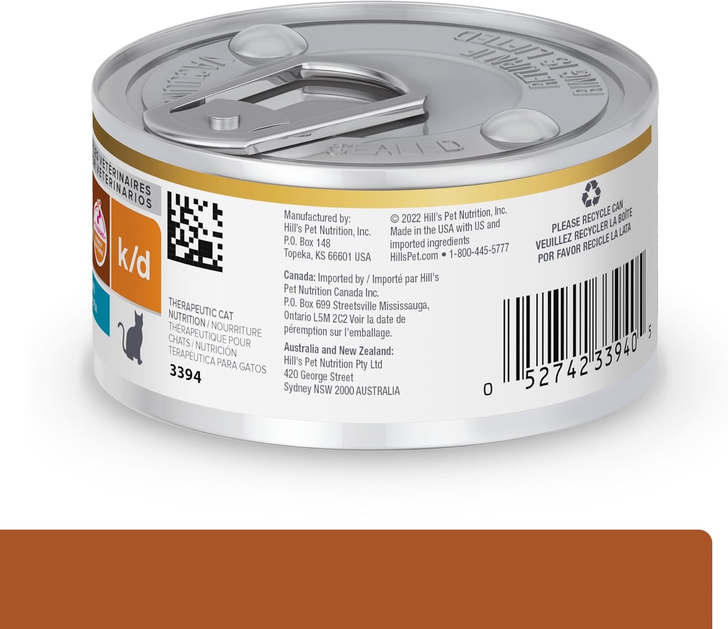 image:imageHills Prescription Diet kd Kidney Care Wet Cat Food Chicken amp Vegetable Stew 29 oz Cans 24PackVegetable Tuna Stew