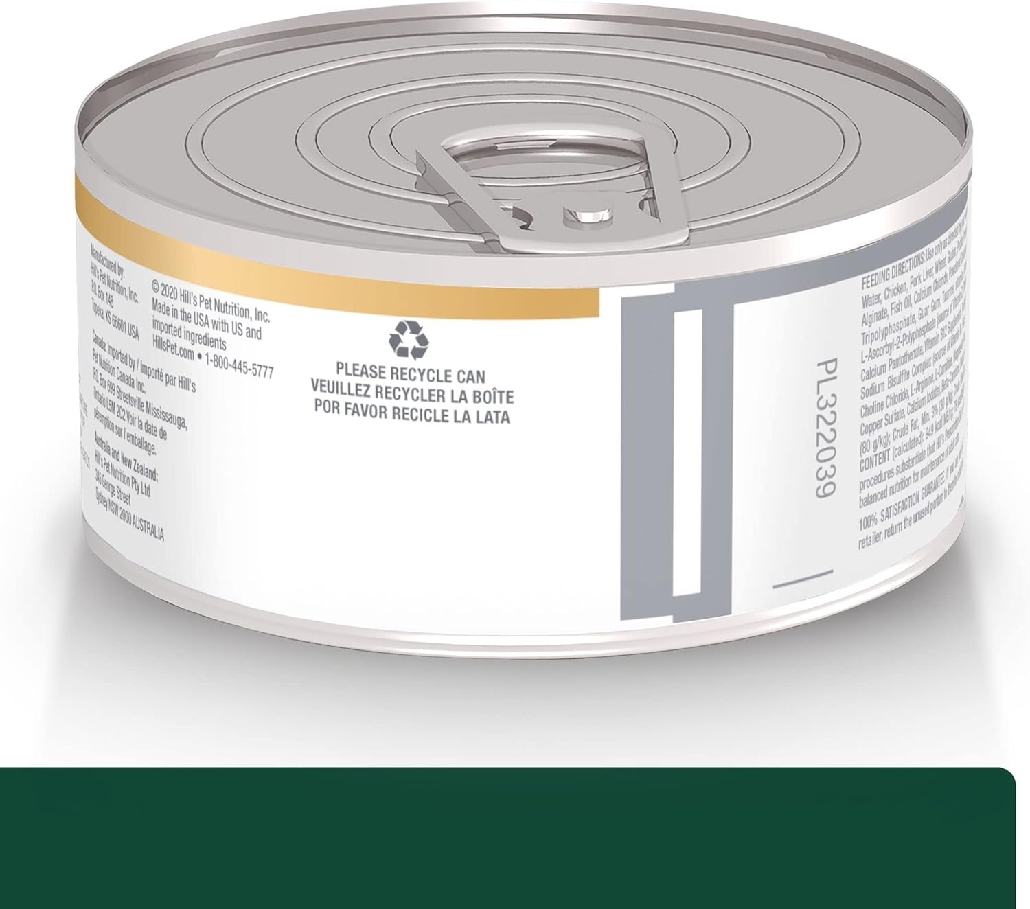 image:imageHills Prescription Diet md GlucoSupport Wet Cat Food Liver 55 oz Cans 24PackChicken Liver Stew
