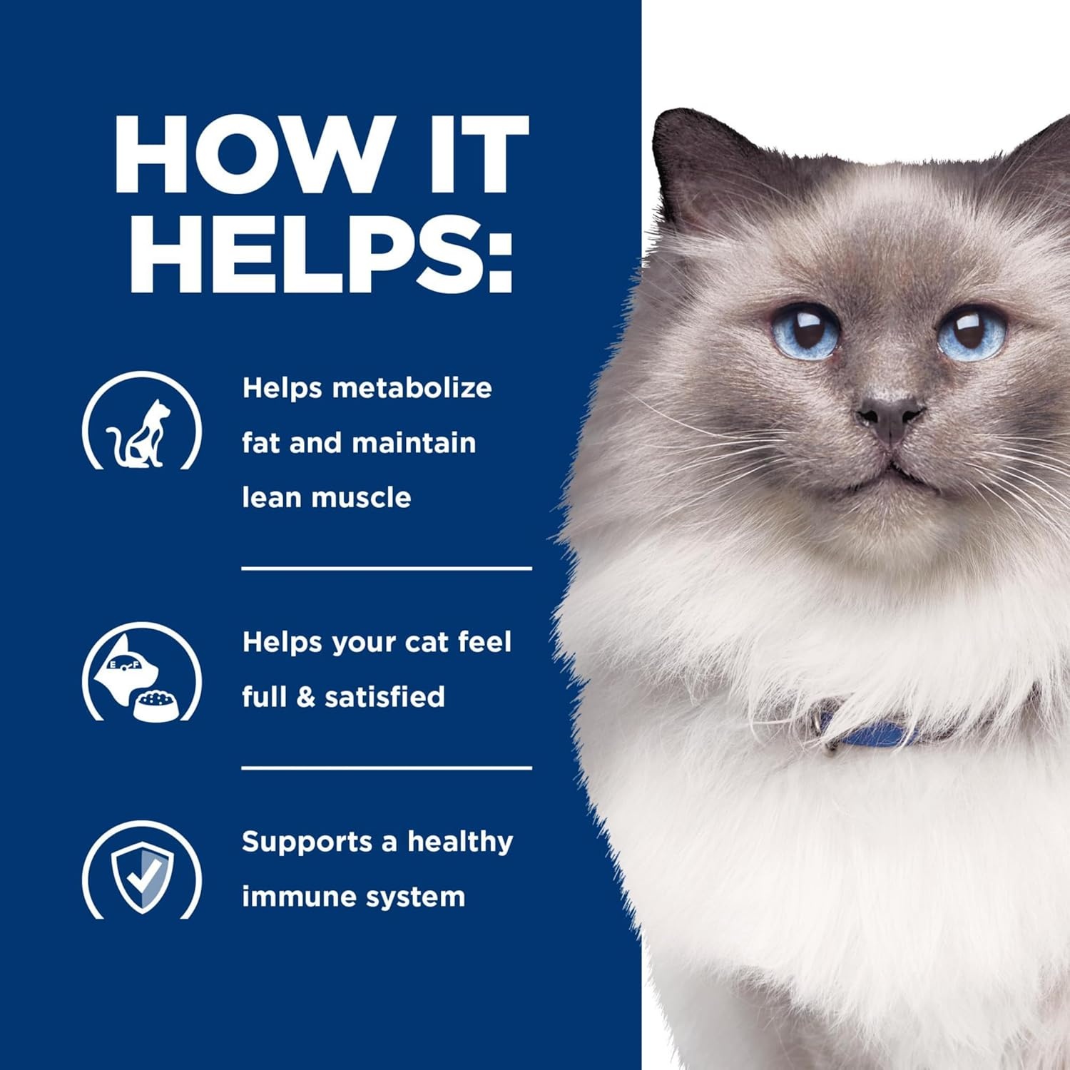 image:imageHills Prescription Diet rd Weight Reduction Wet Cat Food Chicken 55 oz Cans 24Pack