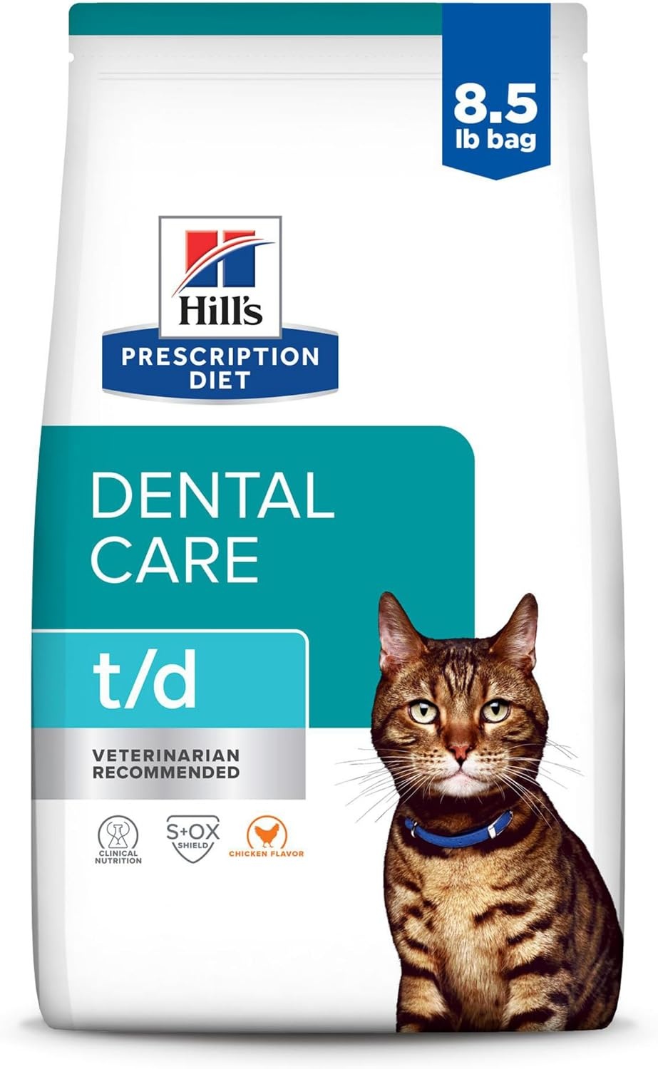 image:imageHills Prescription Diet td Dental Care Dry Cat Food Chicken 4 lb BagChicken