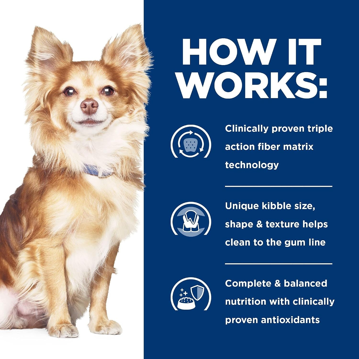 image:imageHills Prescription Diet td Dental Care Dry Dog Food Chicken 5 lb BagChicken Small Bites
