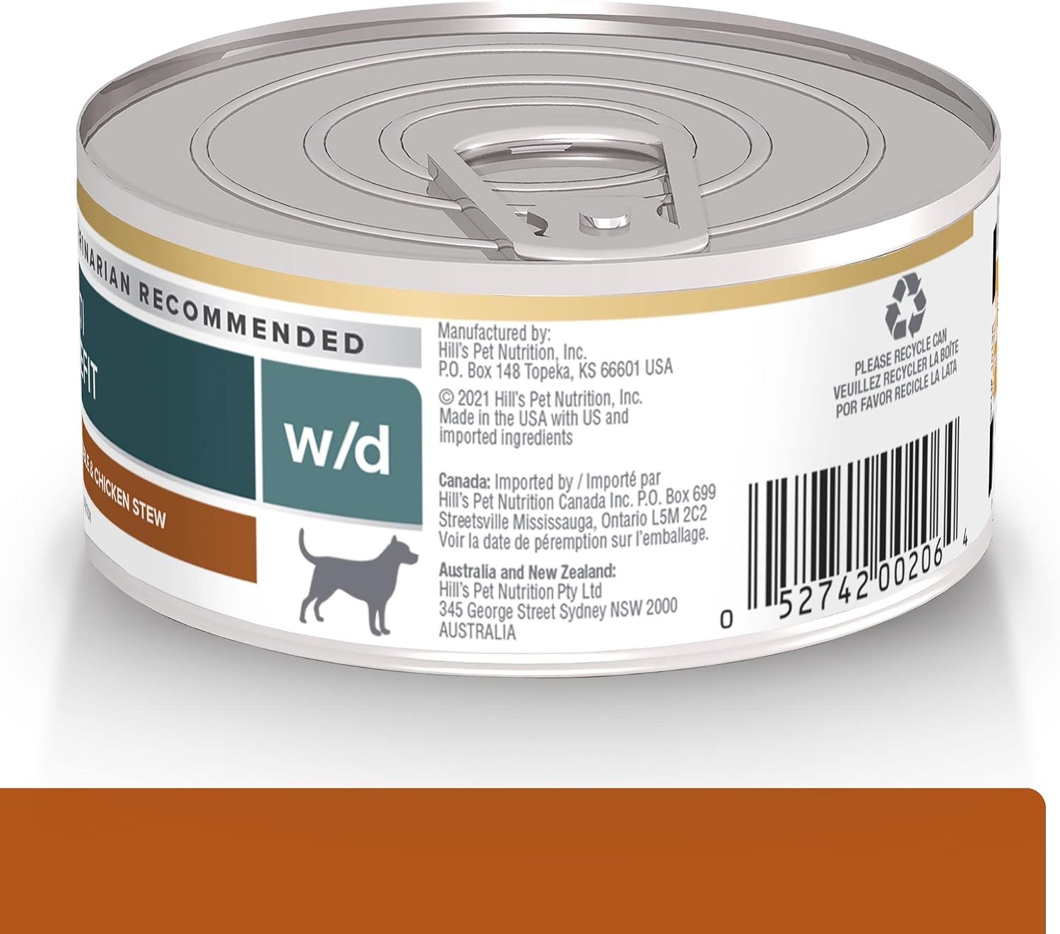 image:imageHills Prescription Diet wd MultiBenefit DigestiveWeightGlucoseUrinary Management Wet Dog Food Chicken 13 oz Cans 12PackVegetable Chicken Stew