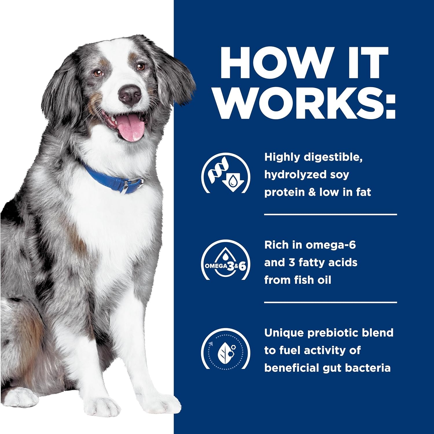 image:imageHills Prescription Diet zd Low Fat Food Sensitivities Dry Dog Food Hydrolyzed Soy 8 lb BagHydrolyzed Soy