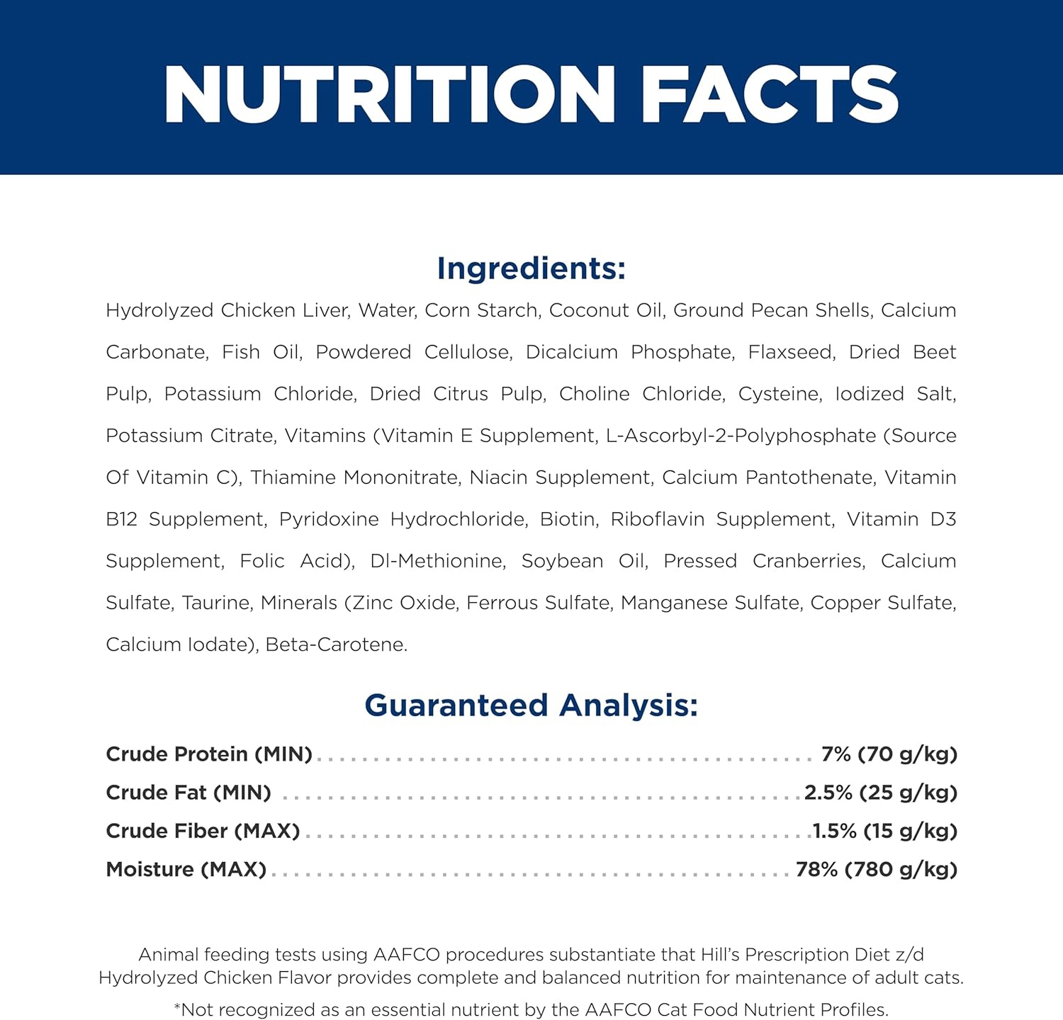 image:imageHills Prescription Diet zd SkinFood Sensitivities Wet Cat Food Hydrolyzed Chicken 55 oz Cans 24Pack
