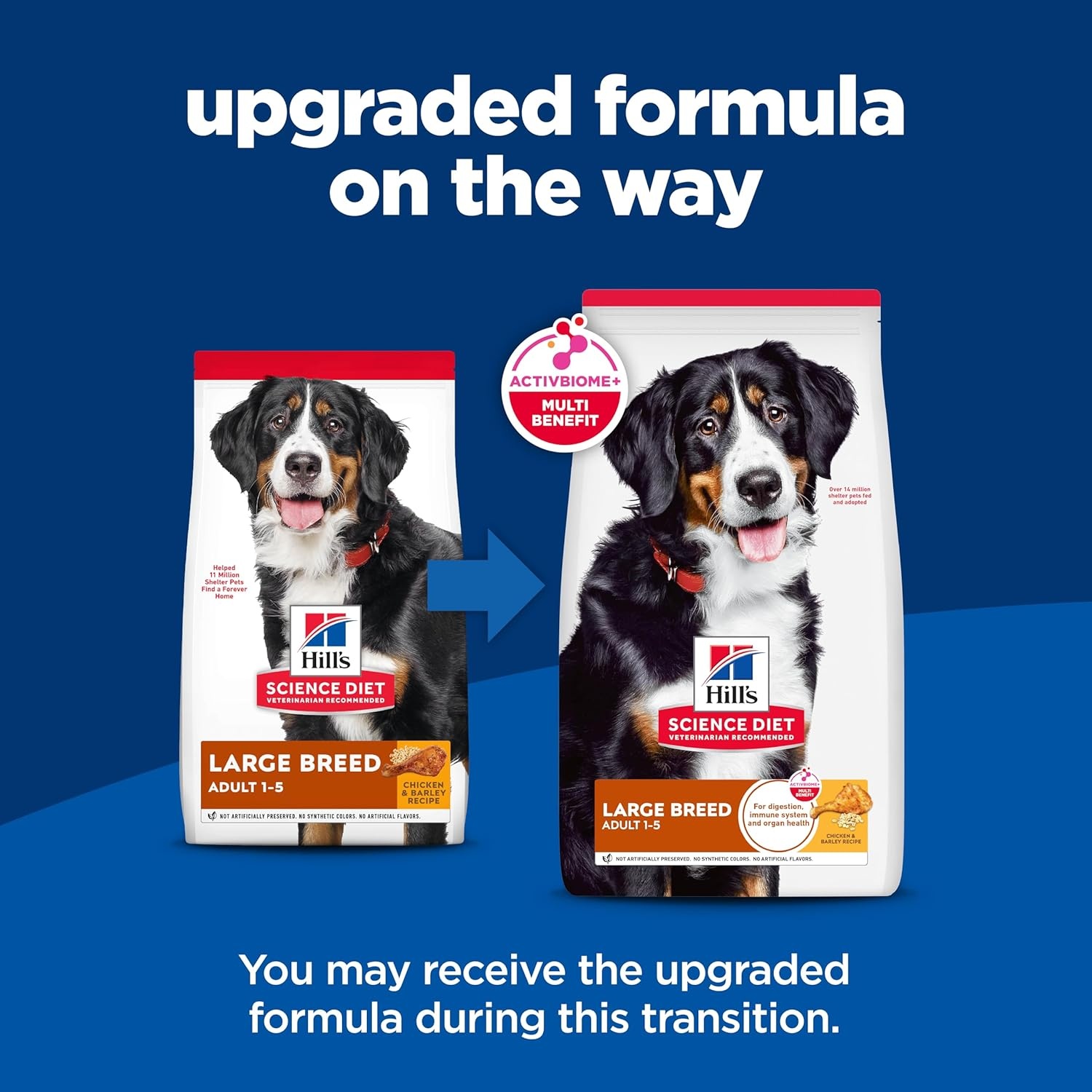 image:imageHills Science Diet Adult 15 Large Breed No Corn Wheat or Soy Dry Dog Food Chicken 30 lb BagChicken Barley