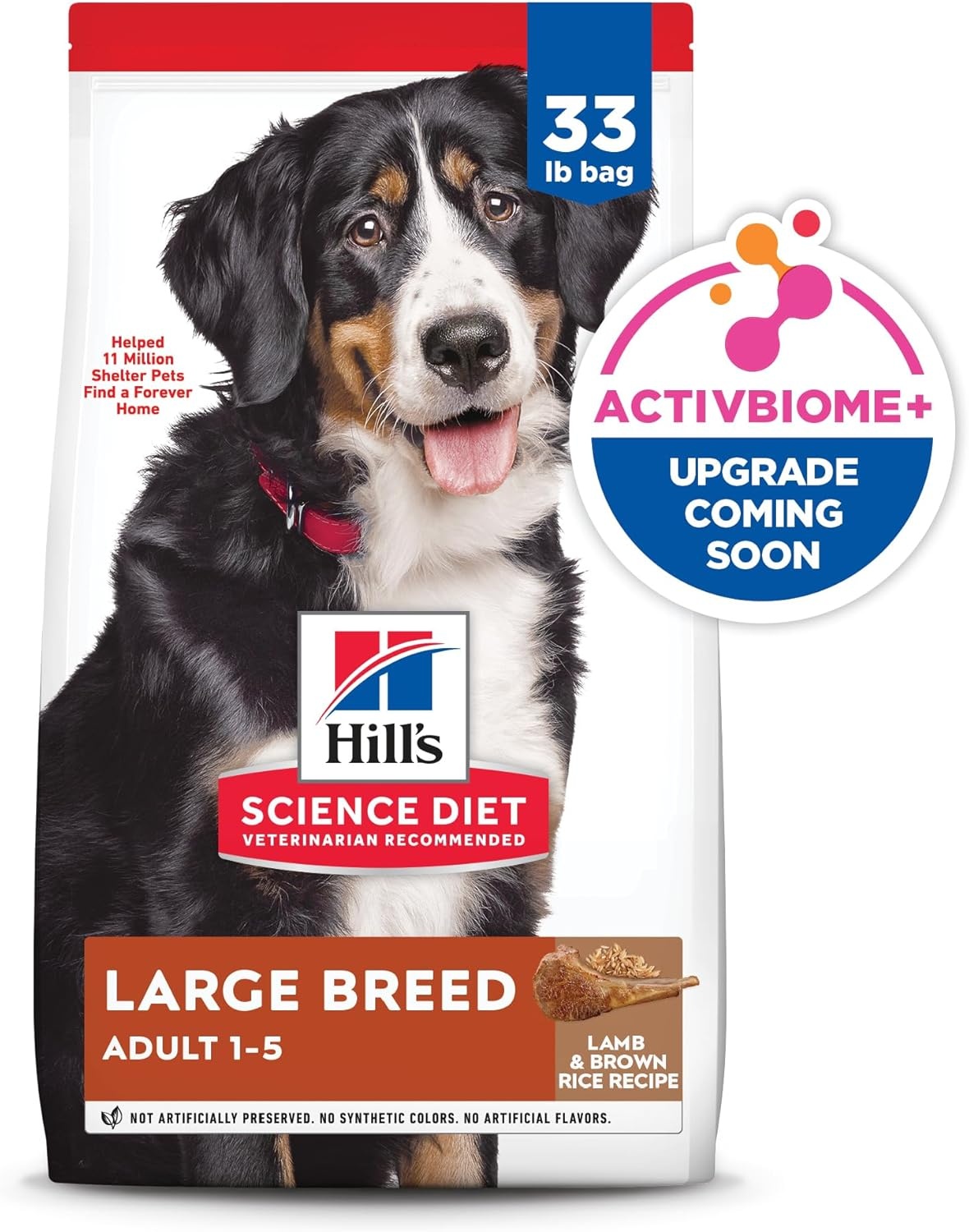 image:imageHills Science Diet Adult 15 Large Breed No Corn Wheat or Soy Dry Dog Food Chicken 30 lb BagLamb Brown Rice