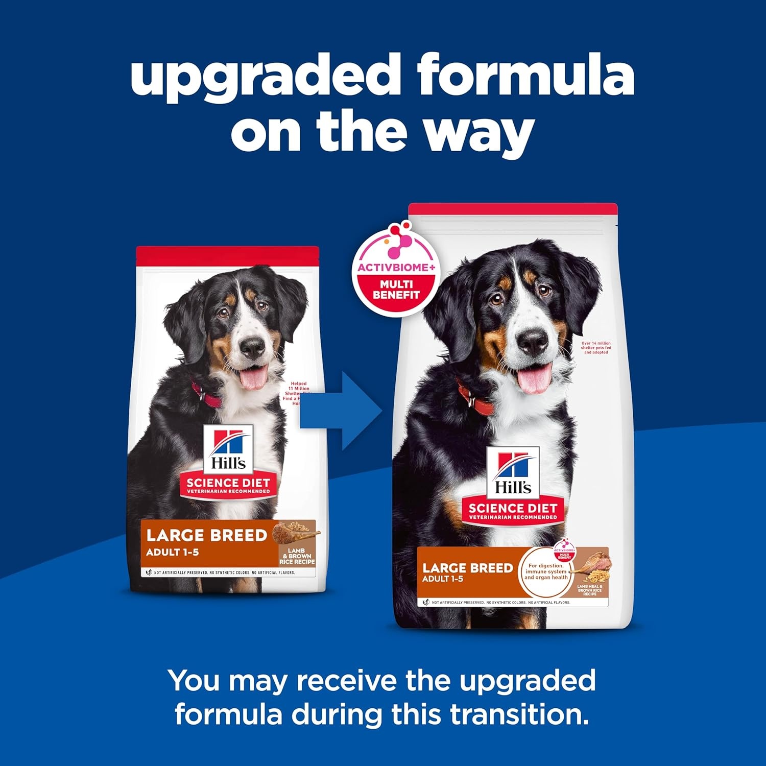 image:imageHills Science Diet Adult 15 Large Breed No Corn Wheat or Soy Dry Dog Food Chicken 30 lb BagLamb Brown Rice