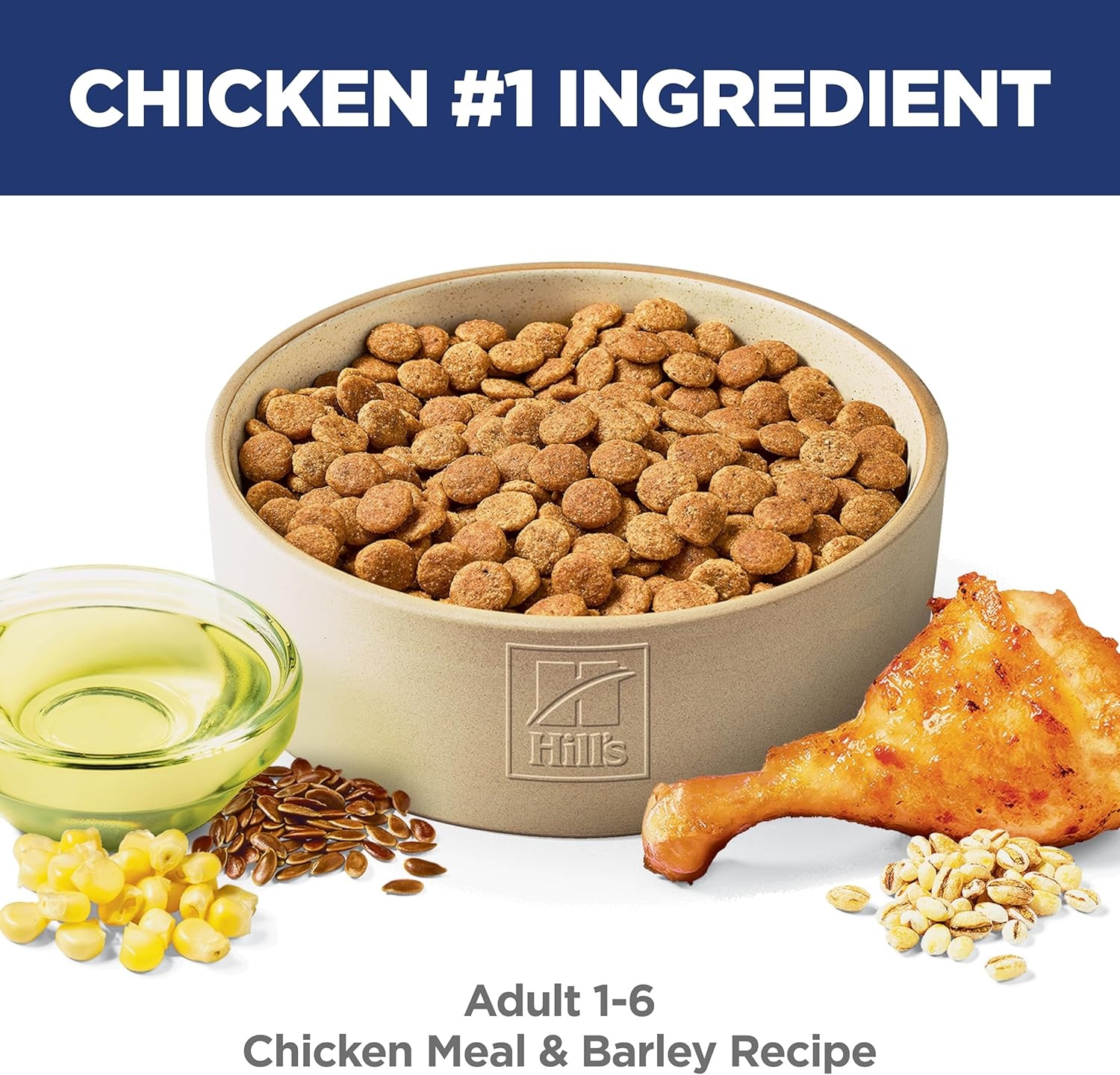 image:imageHills Science Diet Adult 16 Dry Dog Food Chicken amp Barley 15 lb BagChicken Barley