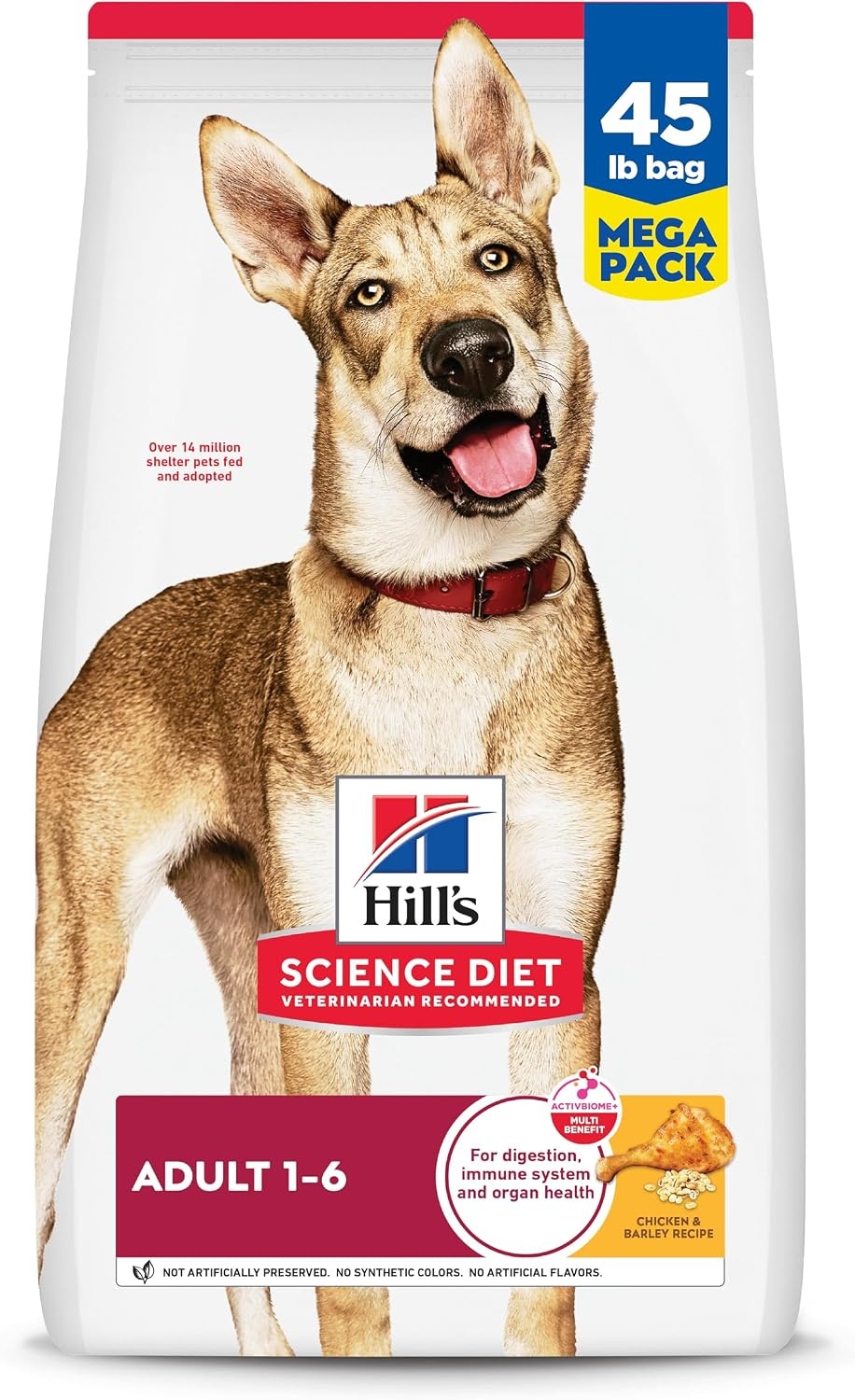 image:imageHills Science Diet Adult 16 Dry Dog Food Chicken amp Barley 15 lb BagChicken Barley