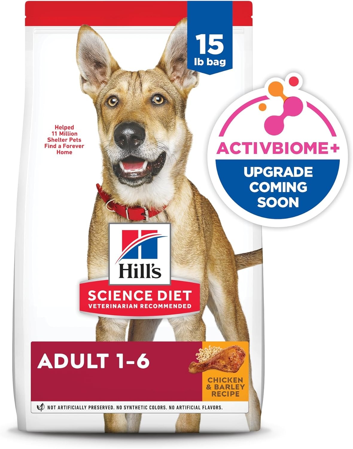 image:imageHills Science Diet Adult 16 Dry Dog Food Chicken amp Barley 15 lb BagChicken Barley