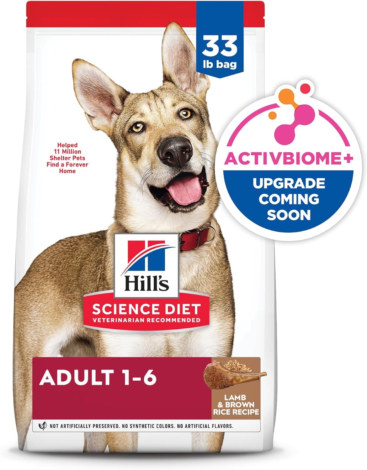 image:imageHills Science Diet Adult 16 Dry Dog Food Salmon amp Brown Rice 33 lb BagLamb