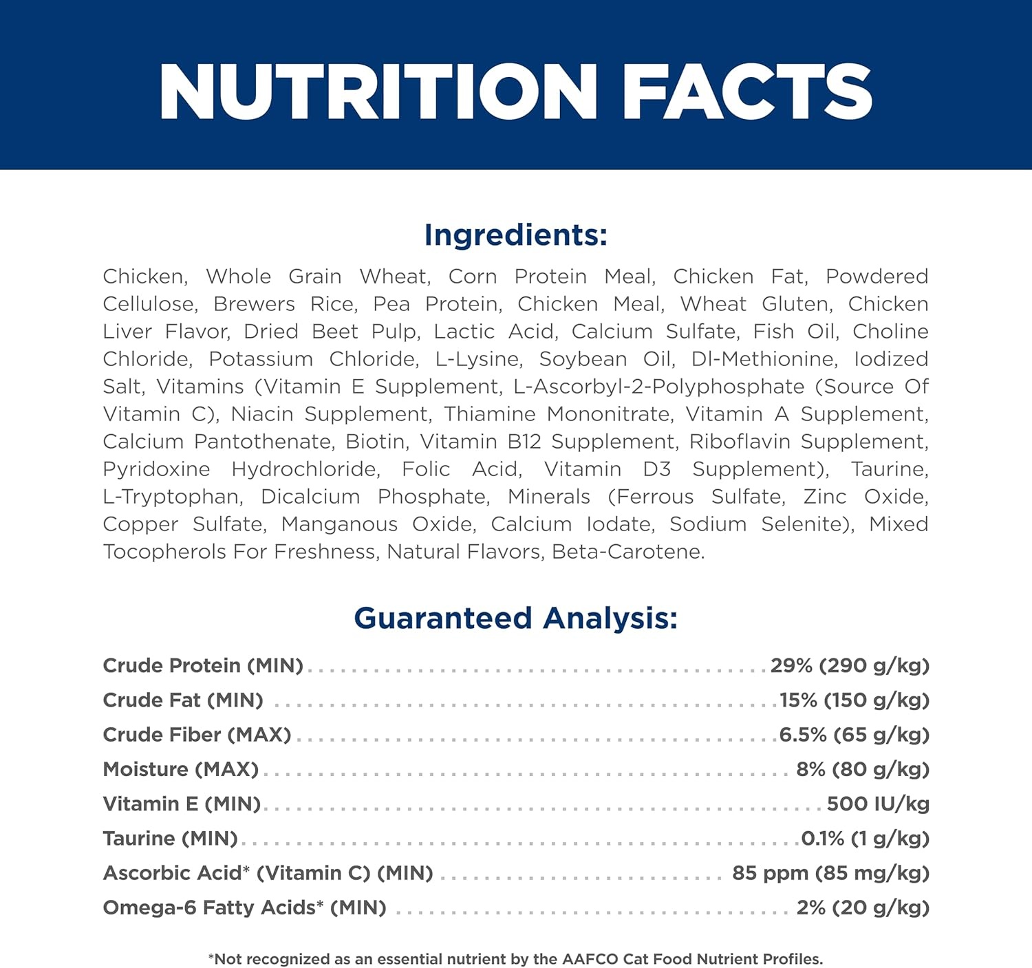 image:imageHills Science Diet Adult 16 Hairball Control Dry Cat Food Chicken 155 lb BagChicken