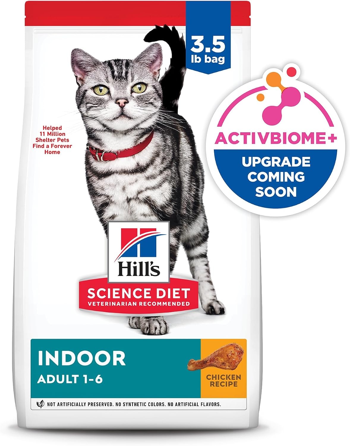 image:imageHills Science Diet Adult 16 Indoor Dry Cat Food Chicken 7 lb BagChicken