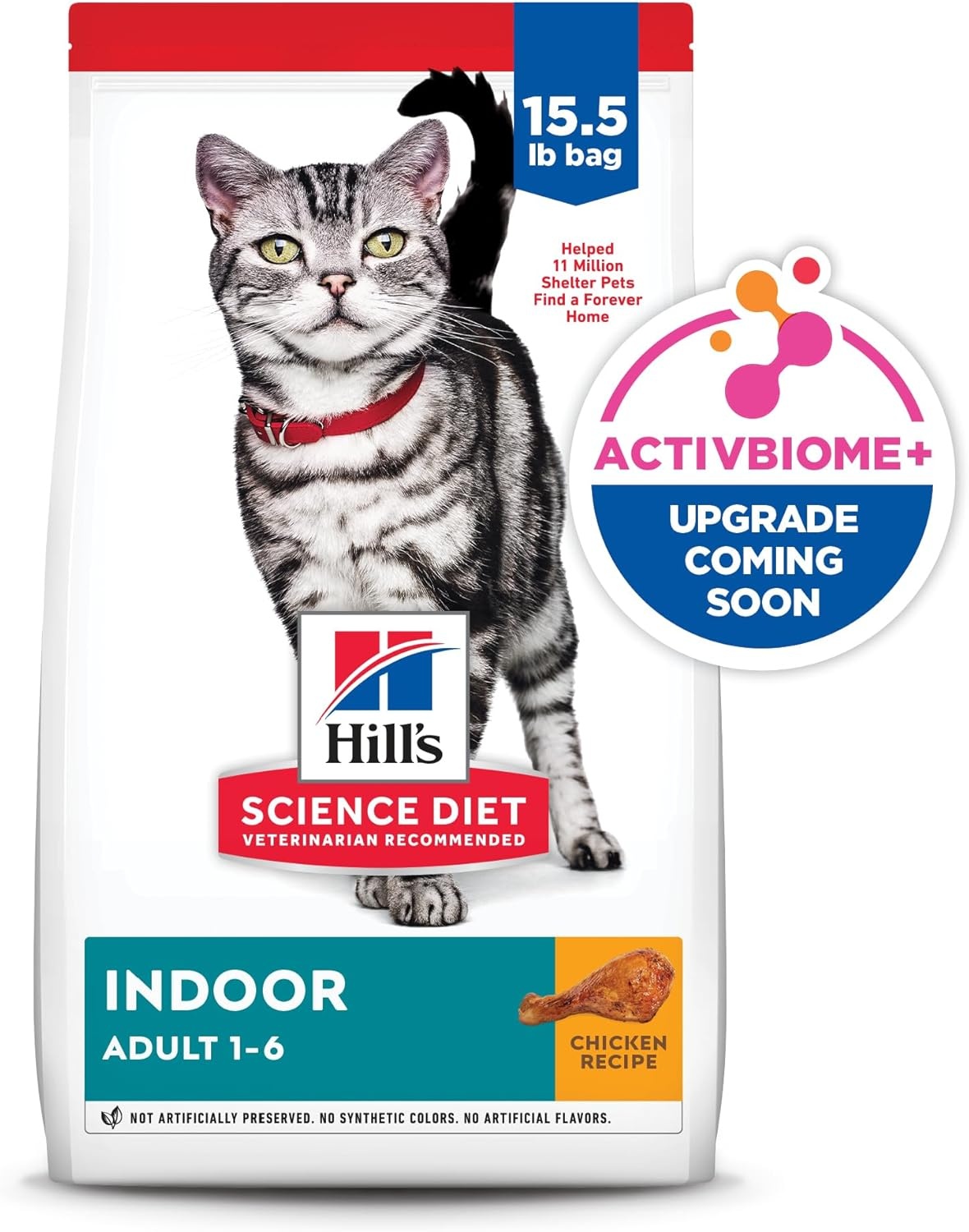 image:imageHills Science Diet Adult 16 Indoor Dry Cat Food Chicken 7 lb BagChicken