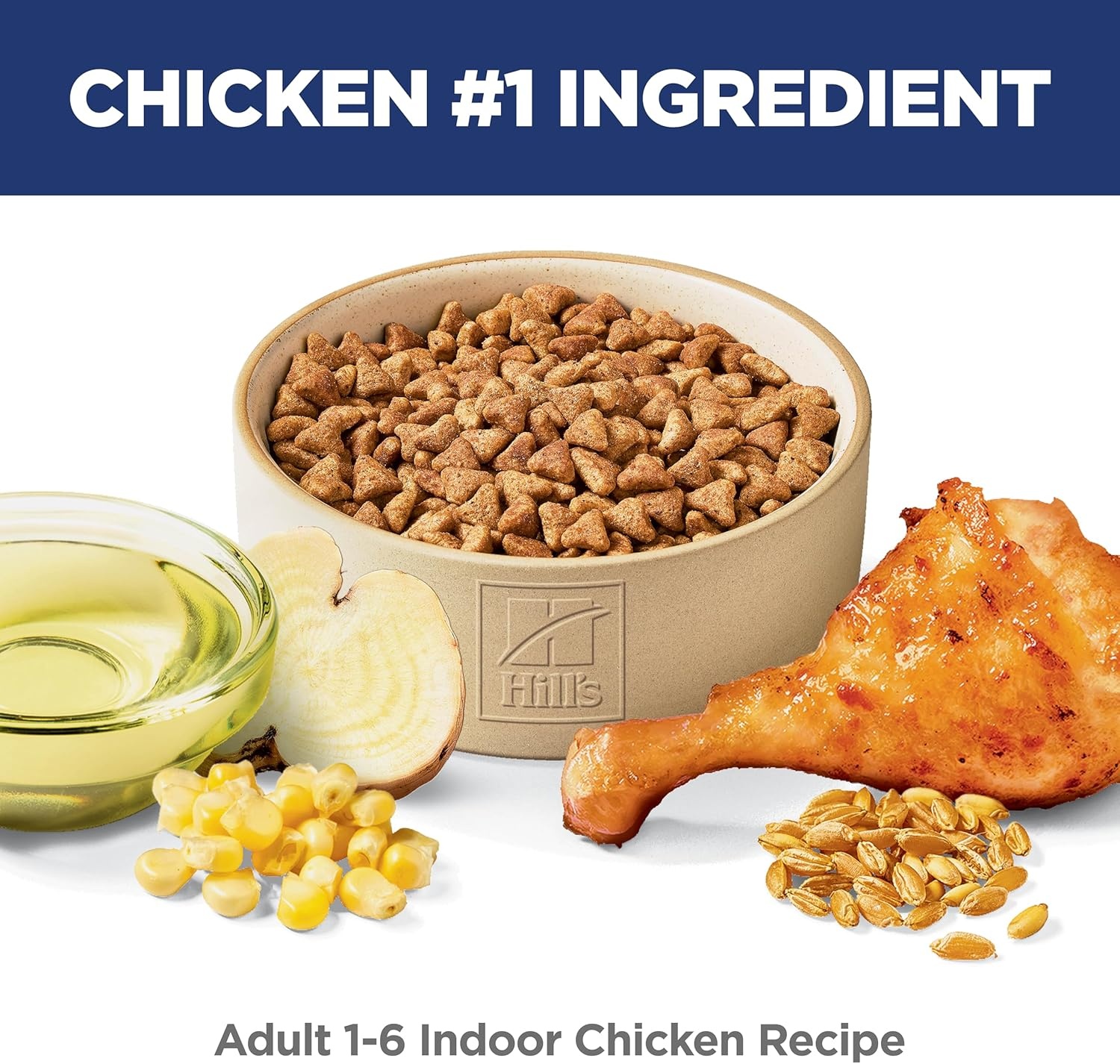image:imageHills Science Diet Adult 16 Indoor Dry Cat Food Chicken 7 lb BagChicken