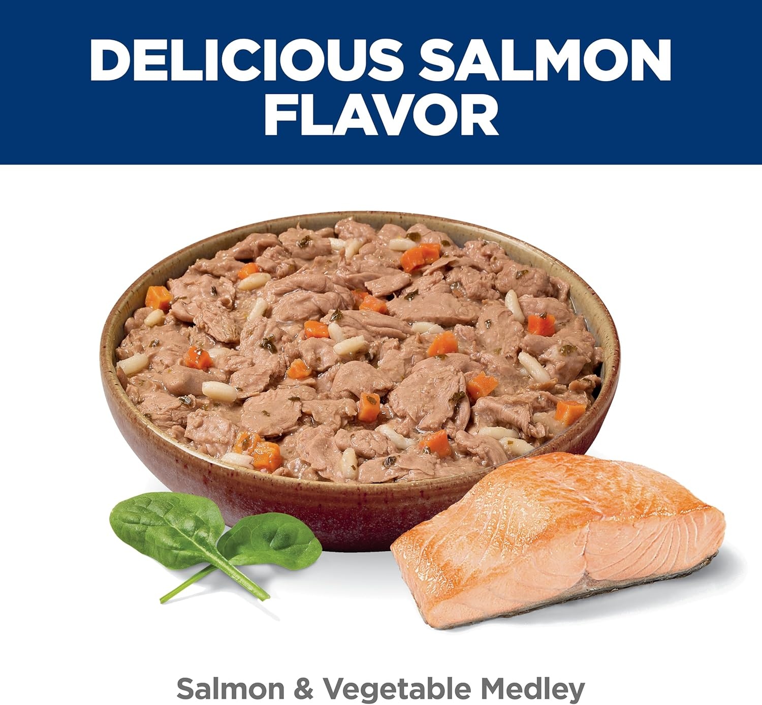 image:imageHills Science Diet Adult 16 Indoor Wet Cat Food Chicken 55 oz Cans 24PackSalmon Vegetables Stew
