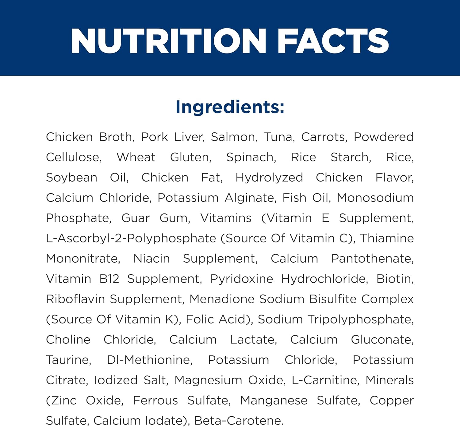 image:imageHills Science Diet Adult 16 Indoor Wet Cat Food Chicken 55 oz Cans 24PackSalmon Vegetables Stew