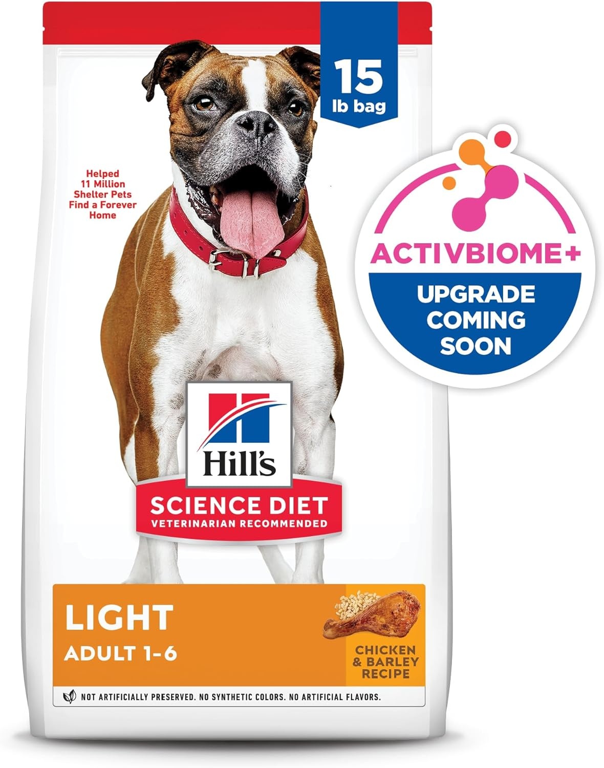 image:imageHills Science Diet Adult 16 Light Dry Dog Food Chicken Meal amp Barley 30 lb BagChicken Barley