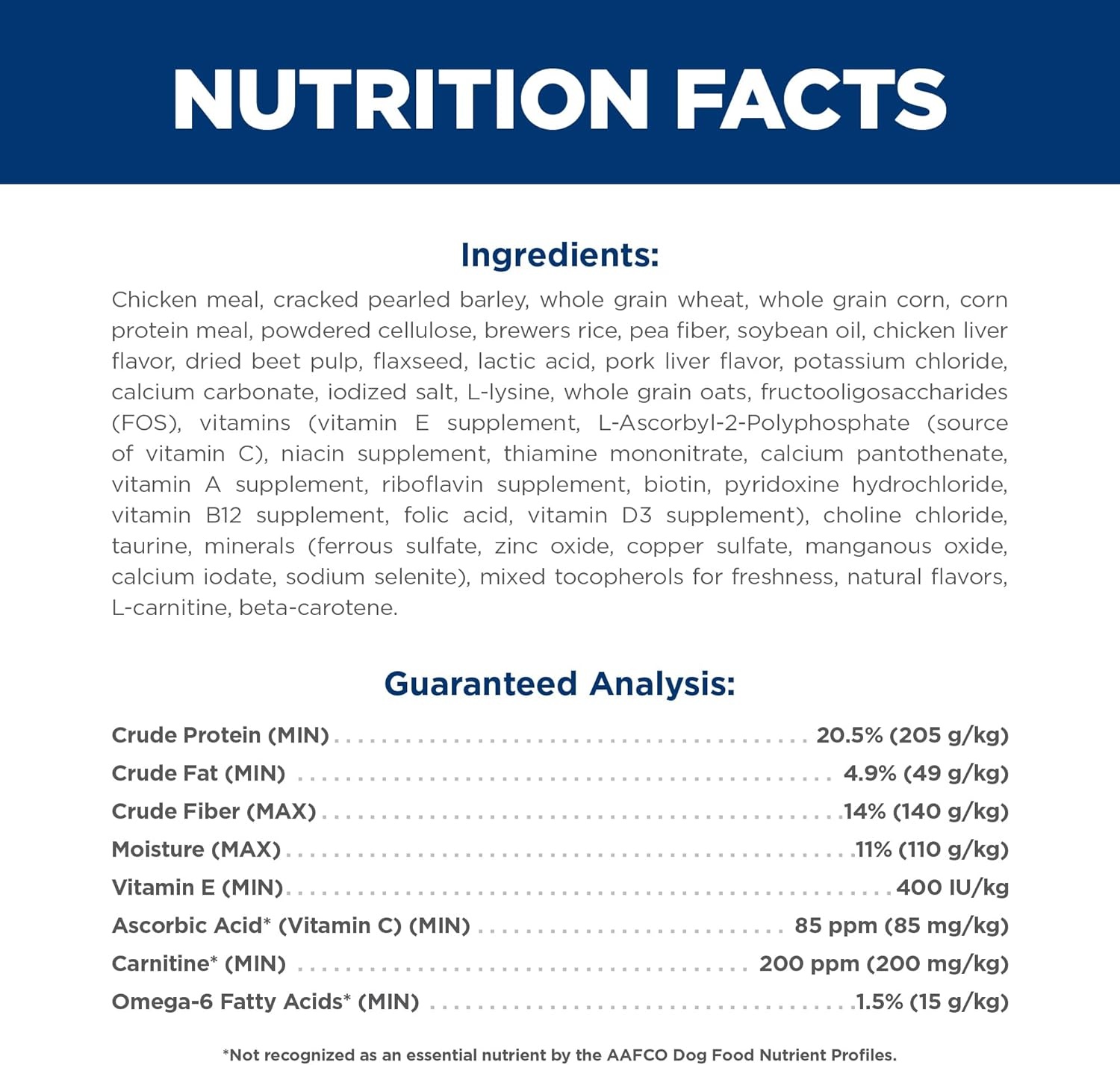 image:imageHills Science Diet Adult 16 Light Dry Dog Food Chicken Meal amp Barley 30 lb BagChicken Barley