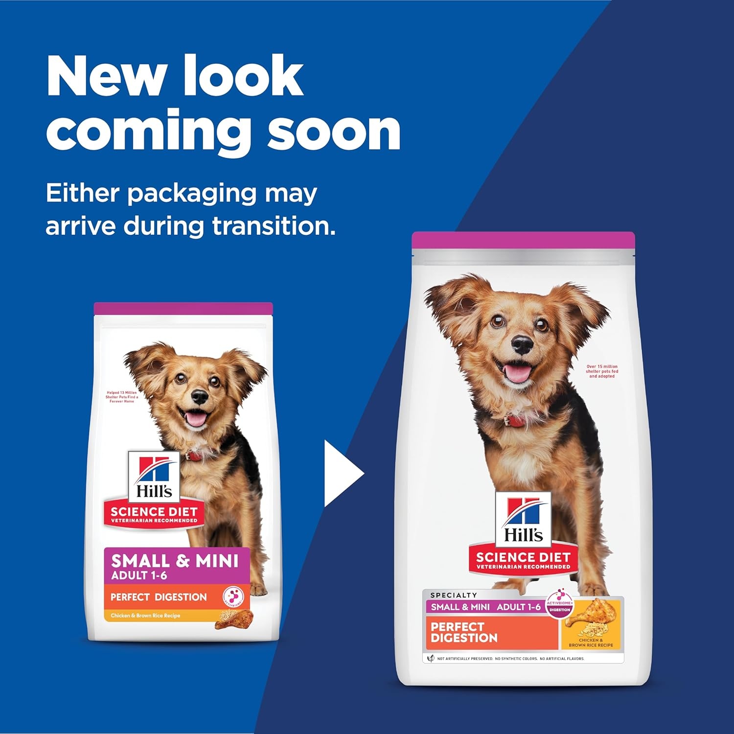 image:imageHills Science Diet Adult 16 Perfect Digestion Small amp Mini Dry Dog Food Chicken amp Brown Rice 12 lb BagChicken Brown Rice